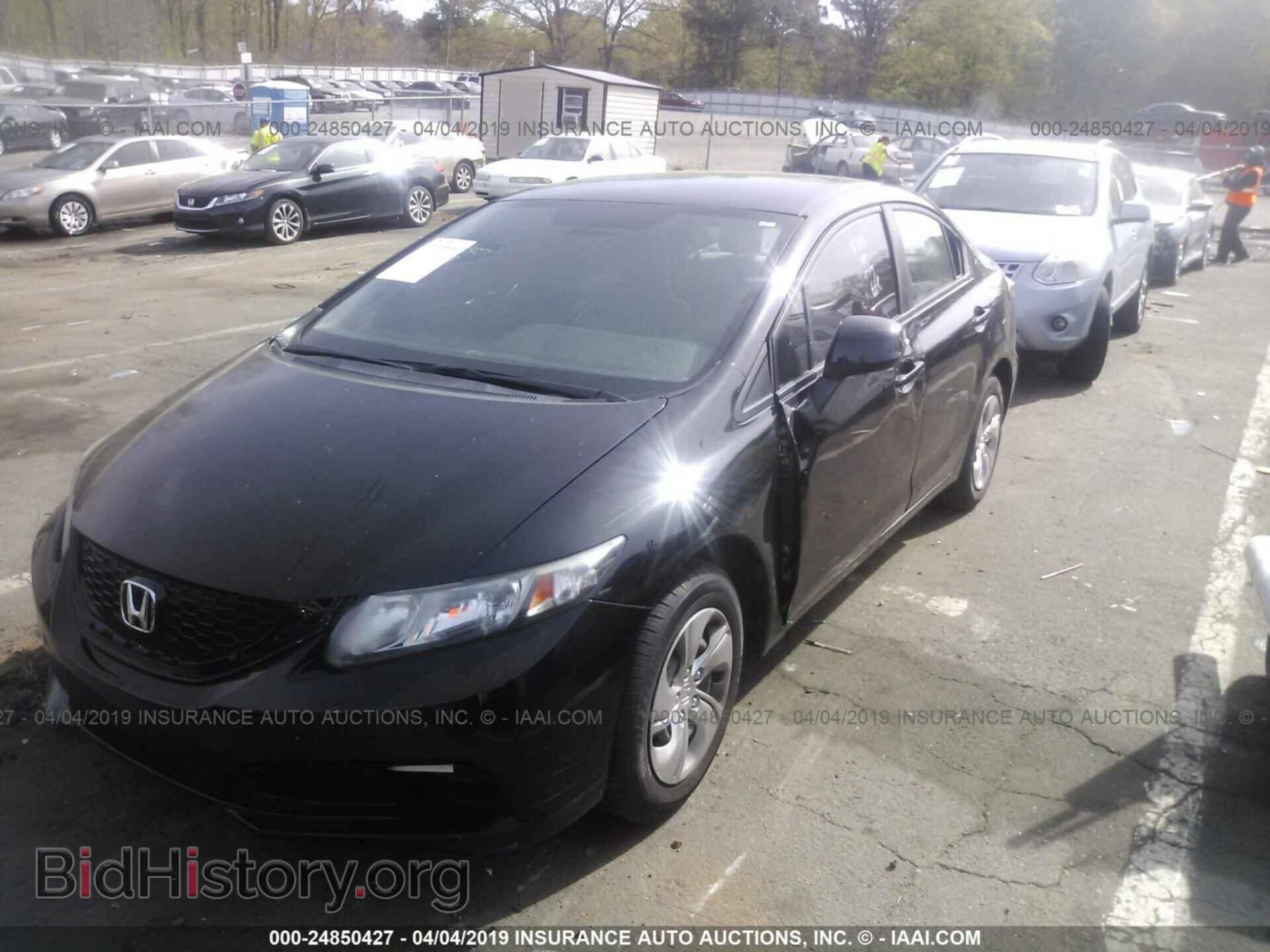 2013 HONDA CIVIC - VIN: 2HGFB2F59DH301923 - Фото 2