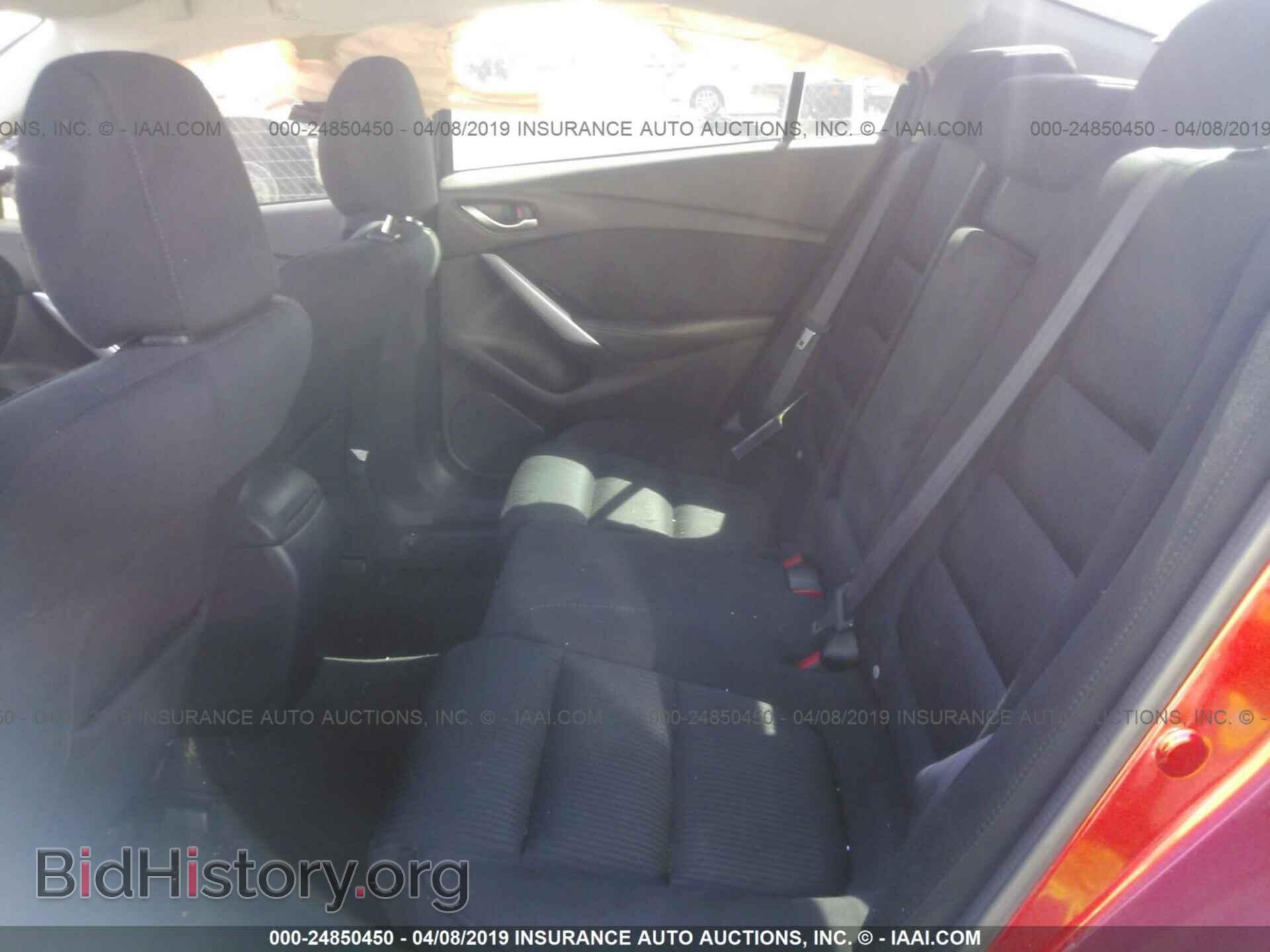 2014 MAZDA 6 - VIN: JM1GJ1U65E1149201 - Фото 8