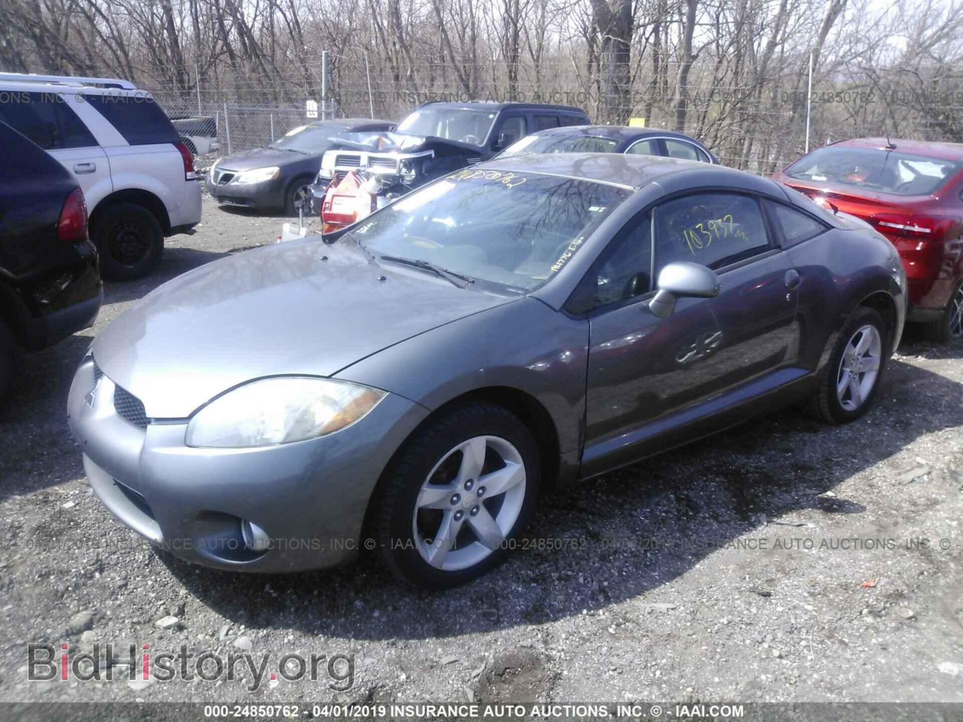 2006 MITSUBISHI ECLIPSE - VIN: 4A3AK34T56E022668 - Фото 2