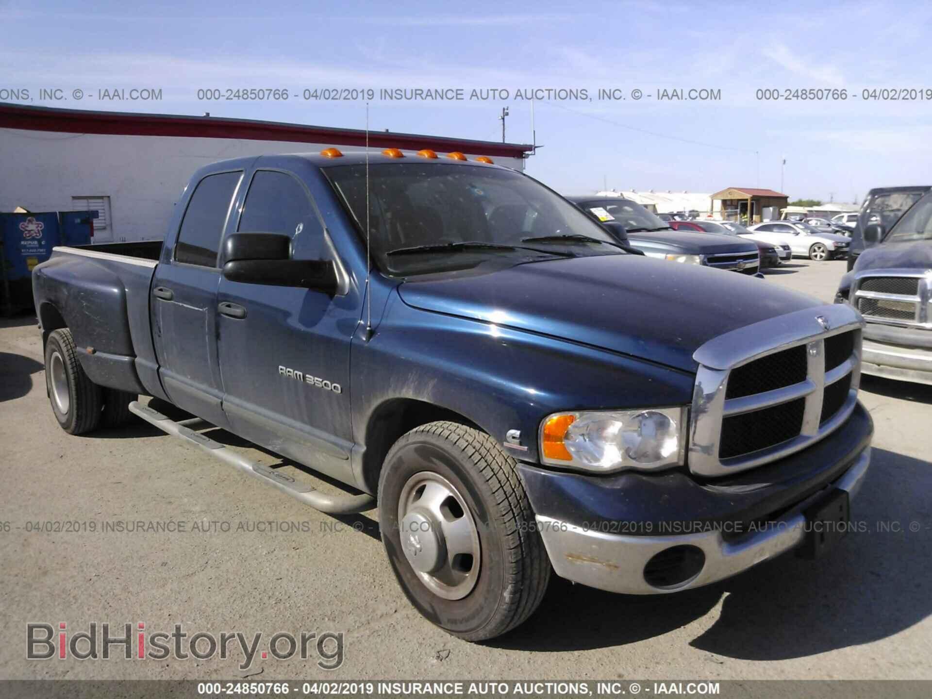 Photo 3D7MA48613G754321 - DODGE RAM 3500 2003