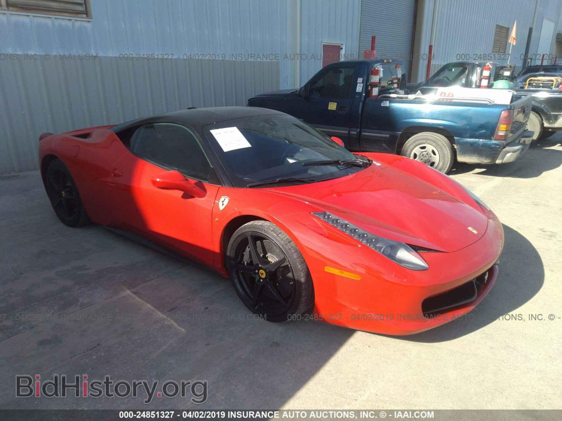 Photo ZFF67NFA0B0182631 - FERRARI 458 ITALIA 2011