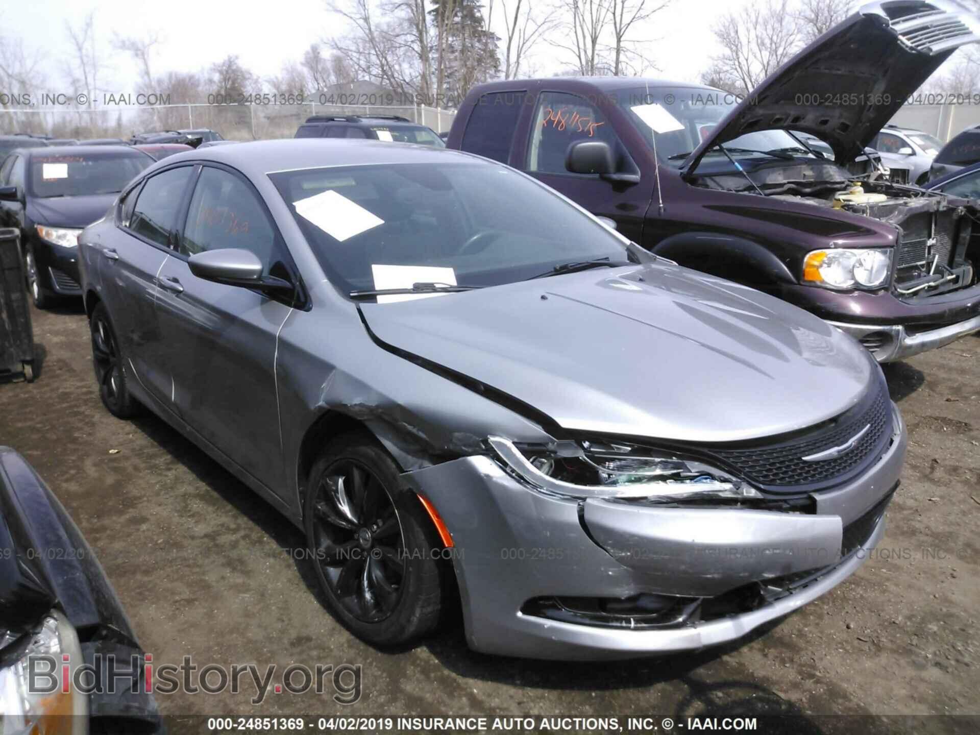 Photo 1C3CCCBB2FN702387 - CHRYSLER 200 2015
