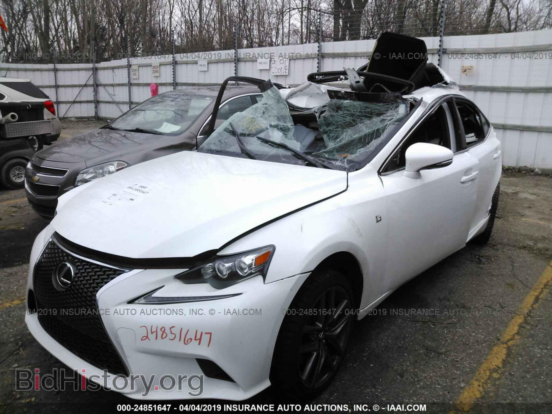 2015 LEXUS IS - VIN: JTHCE1D20F5005628 - Photo 2