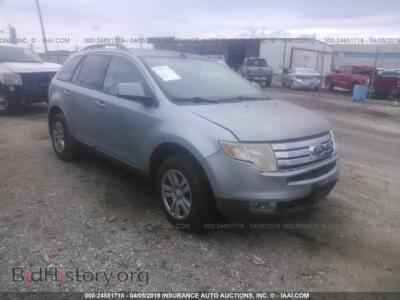 2007 Ford EDGE SEL, сине-зеленый — VIN 2FMDK38CX7BA79435, IAAI
