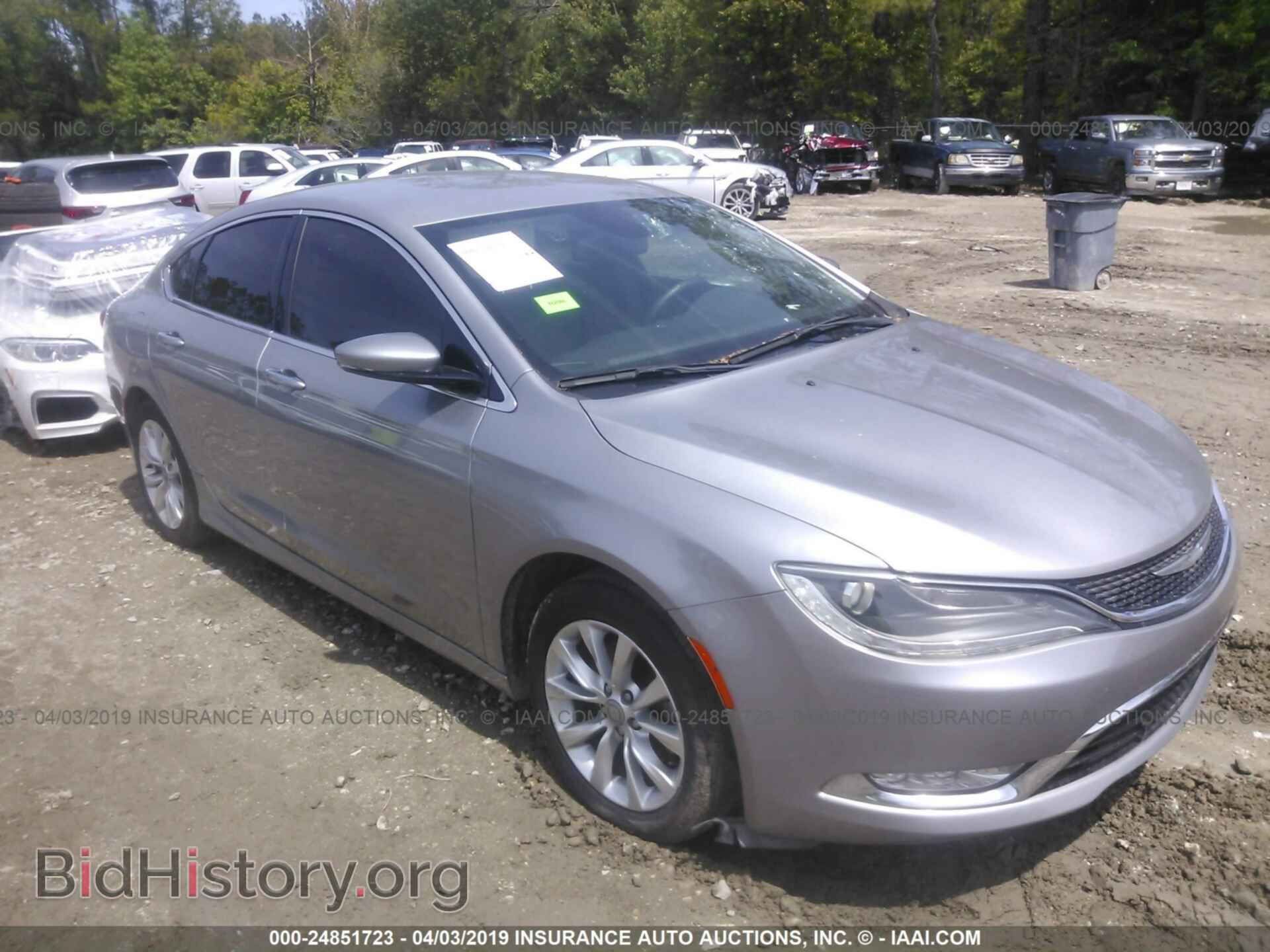 Photo 1C3CCCCB0FN564833 - CHRYSLER 200 2015