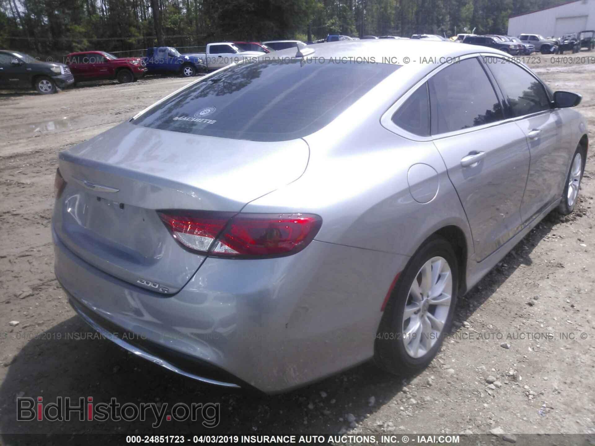 2015 CHRYSLER 200 - VIN: 1C3CCCCB0FN564833 - Photo 4