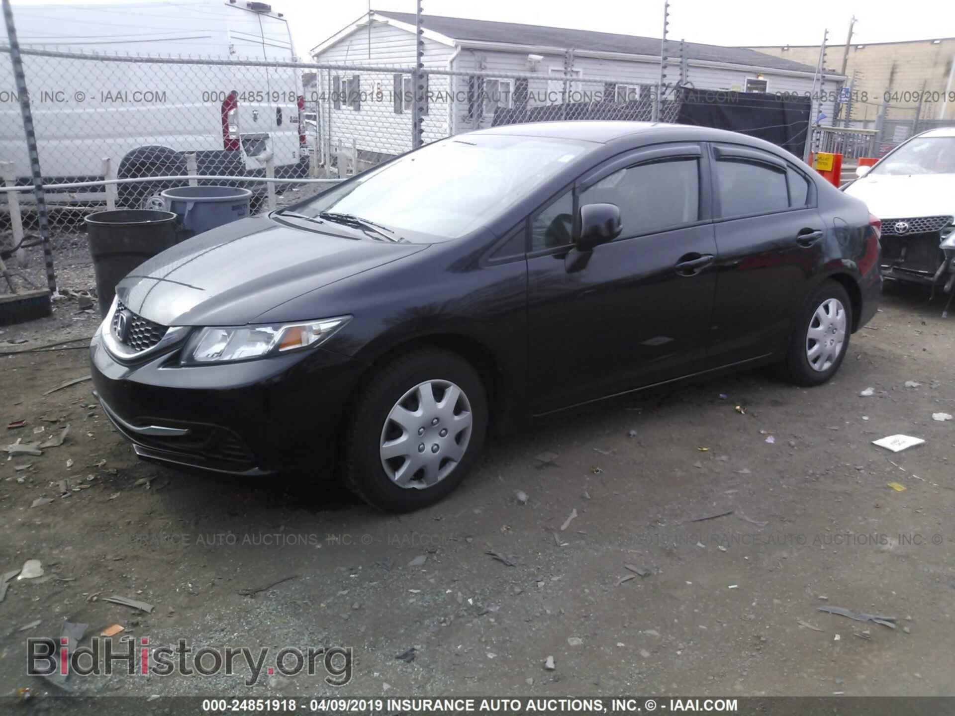 2013 HONDA CIVIC - VIN: 19XFB2F58DE099604 - Фото 2