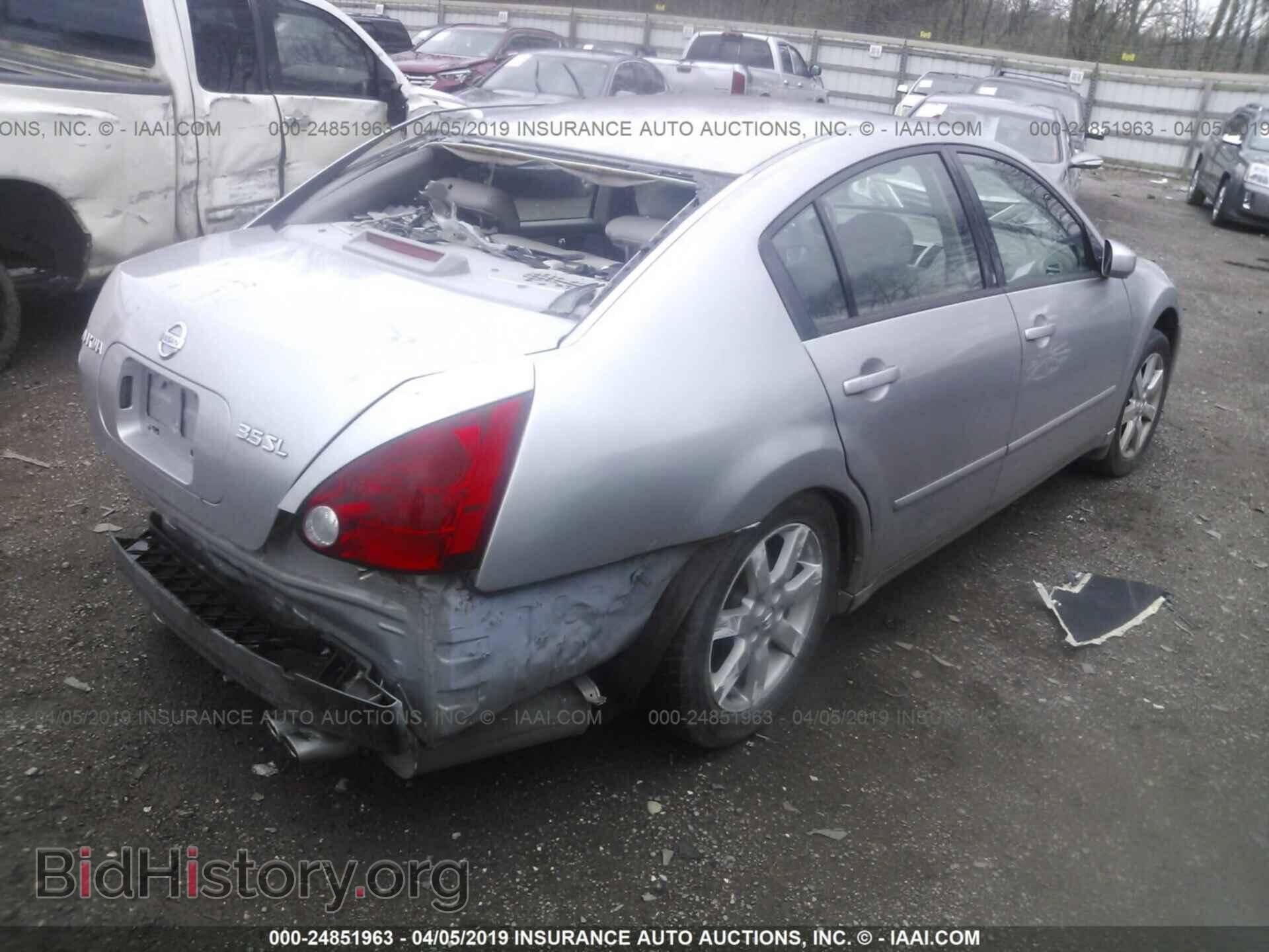2006 NISSAN MAXIMA - VIN: 1N4BA41E96C855719 - Фото 4