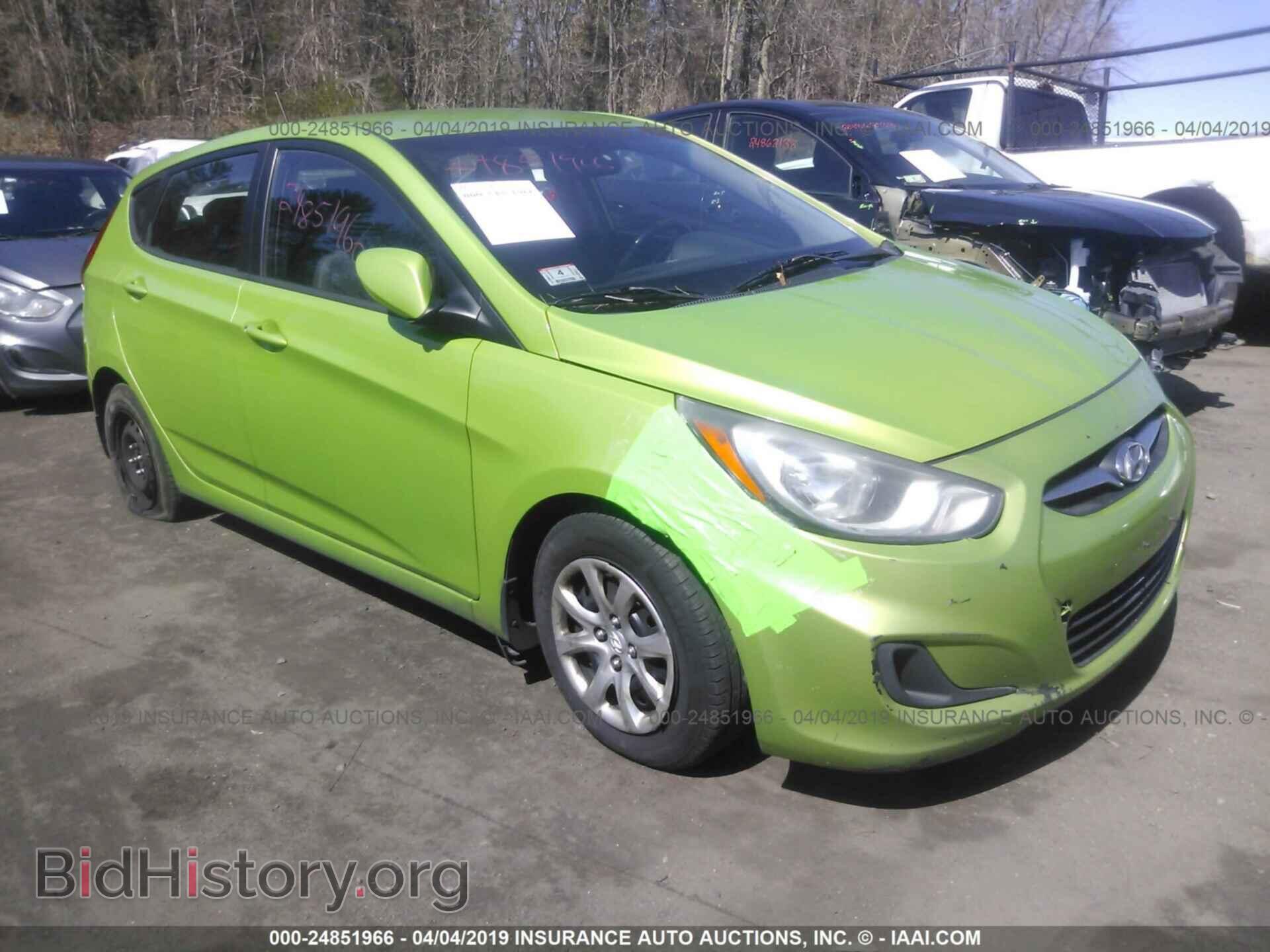 Фотография KMHCT5AE2DU131145 - HYUNDAI ACCENT 2013