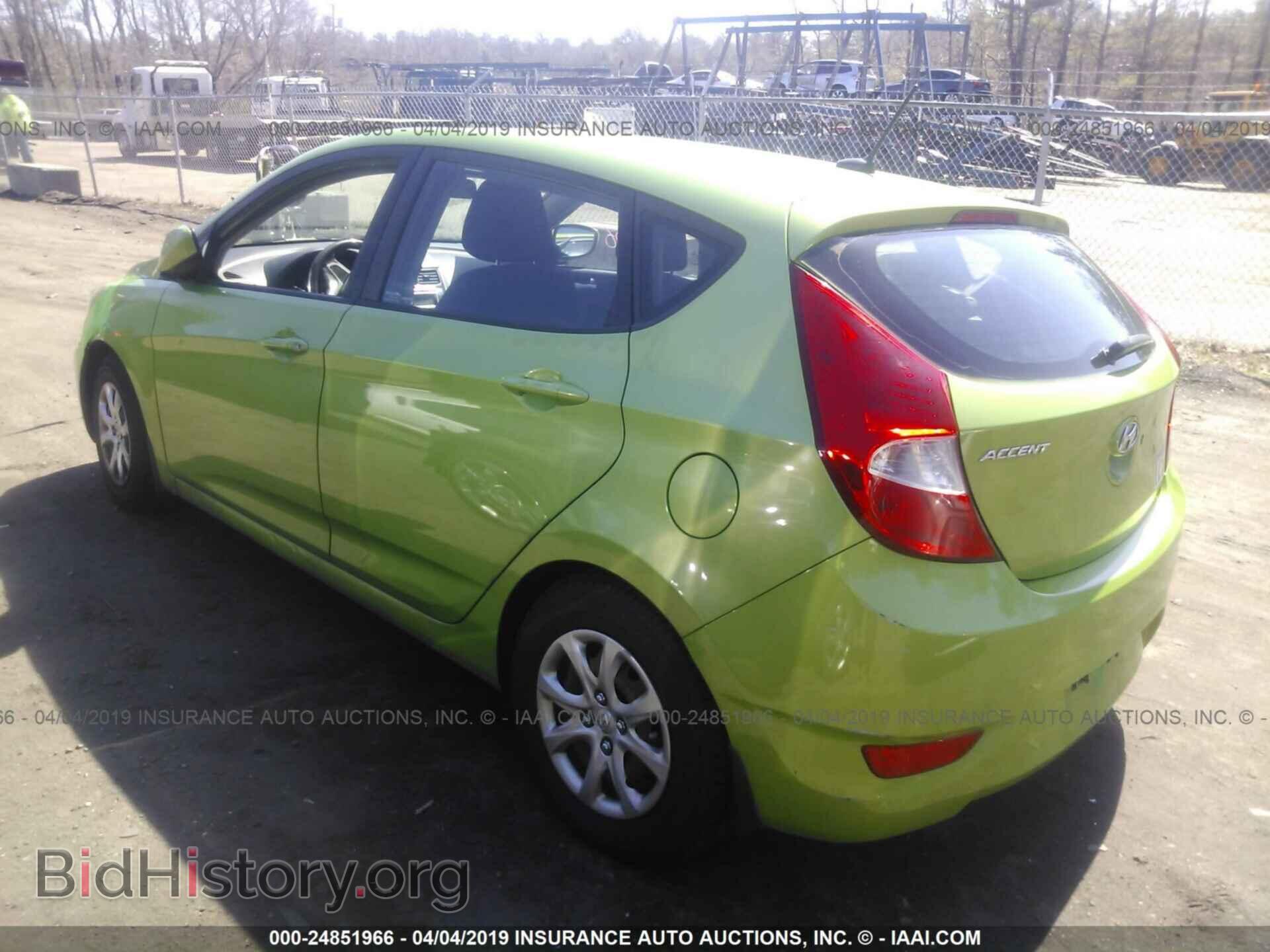 2013 HYUNDAI ACCENT - VIN: KMHCT5AE2DU131145 - Фото 3