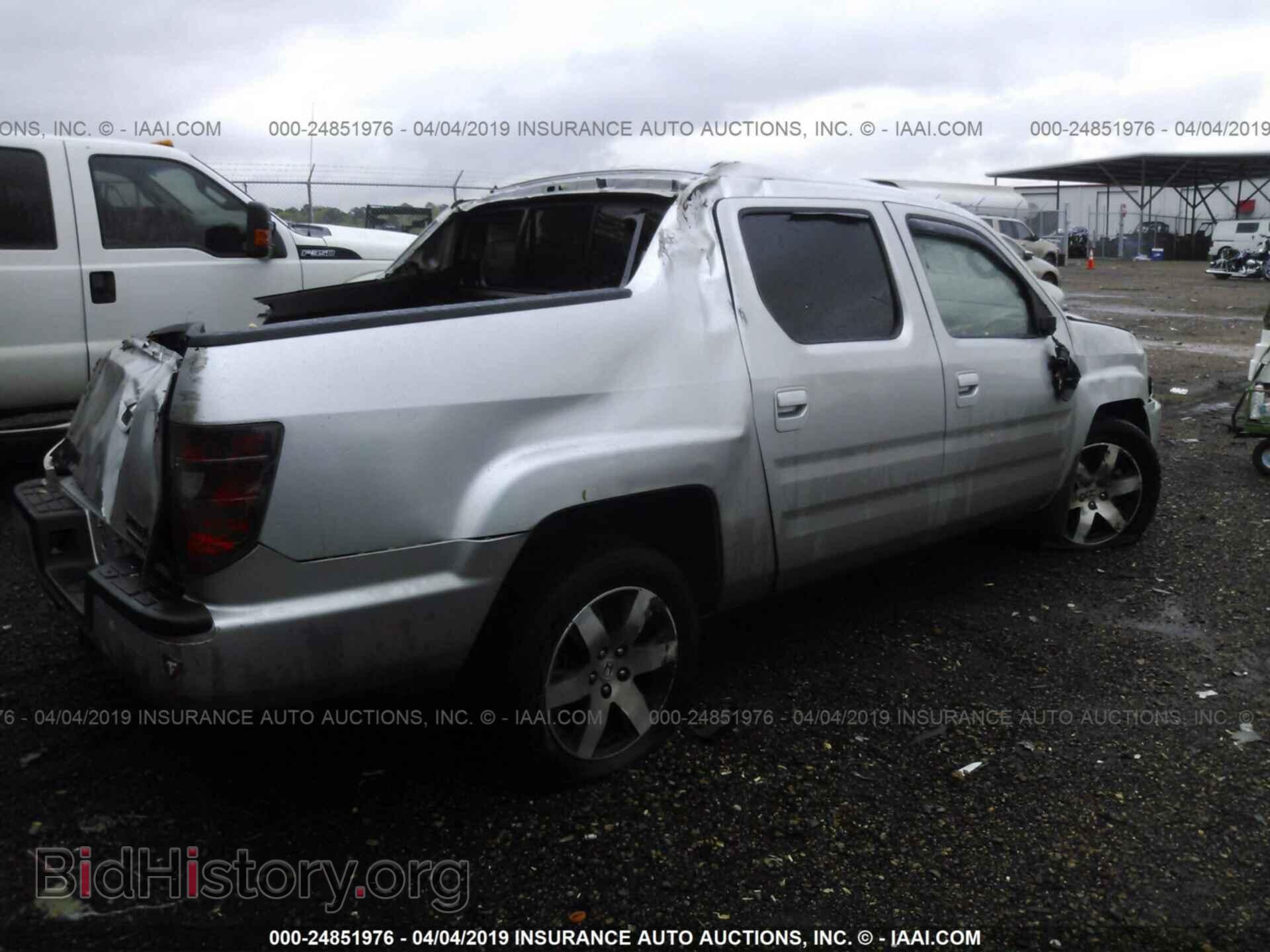 2014 HONDA RIDGELINE - VIN: 5FPYK1F60EB008646 - Фото 4