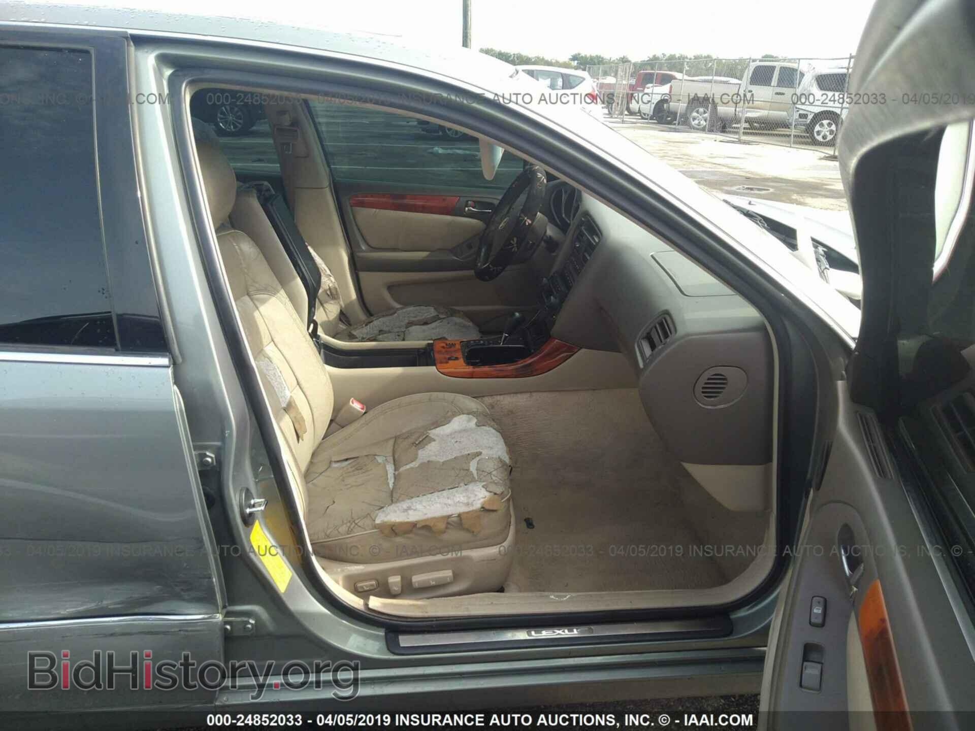 2002 LEXUS GS - VIN: JT8BD69S720167655 - Фото 5