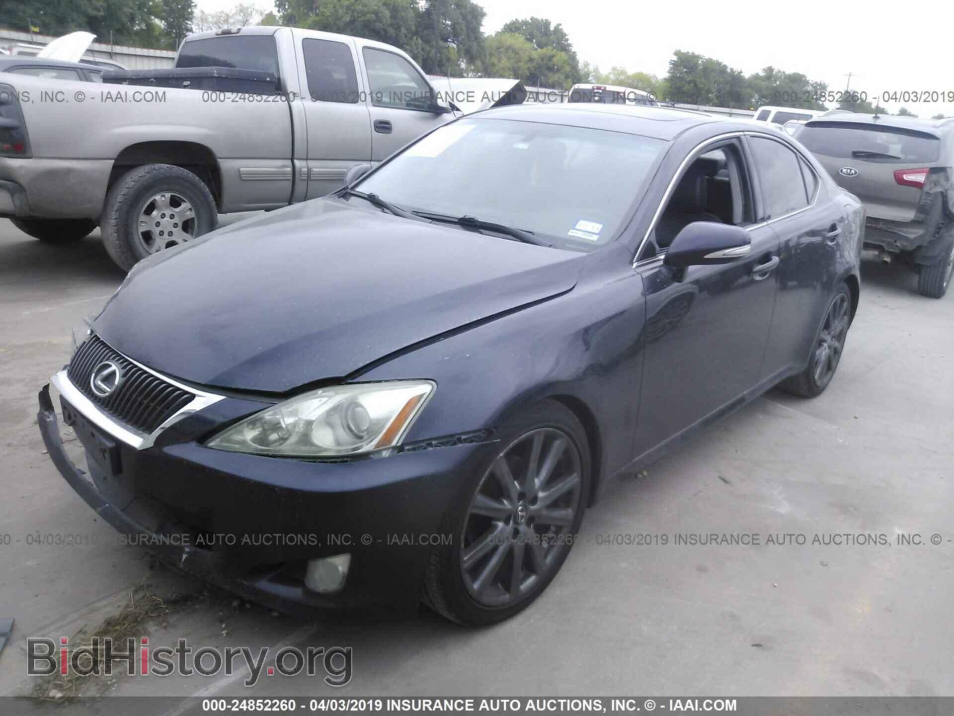2009 LEXUS IS - VIN: JTHBK262495091442 - Фото 2