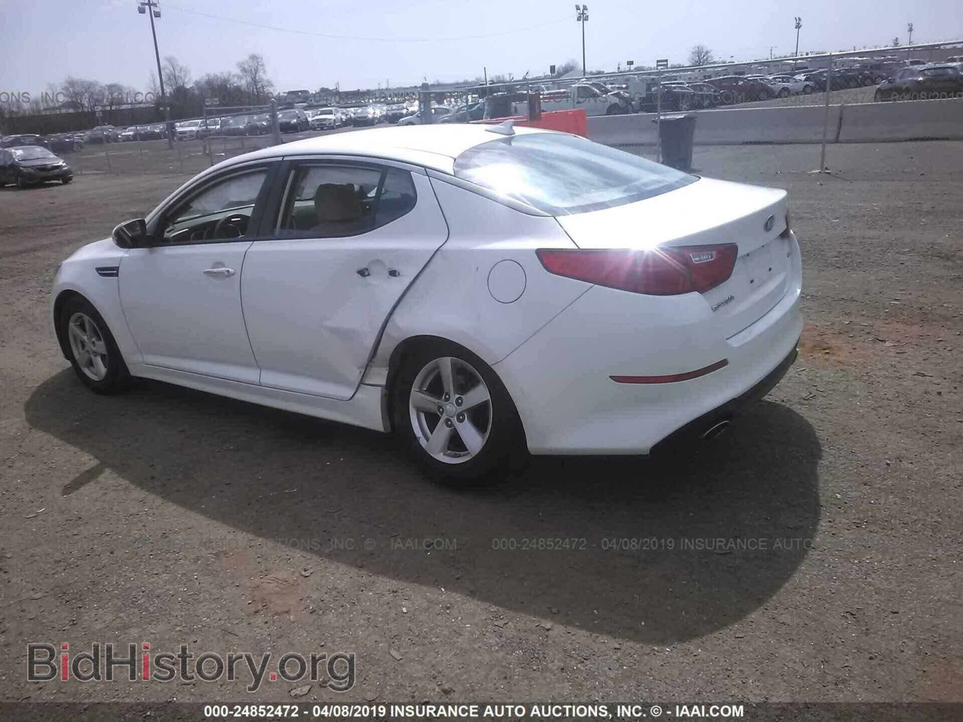 2015 KIA OPTIMA - VIN: KNAGM4A74F5598088 - Photo 3