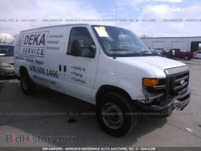 2008 Ford ECONOLINE, белый — VIN 1FTSE34LX8DA84333, IAAI