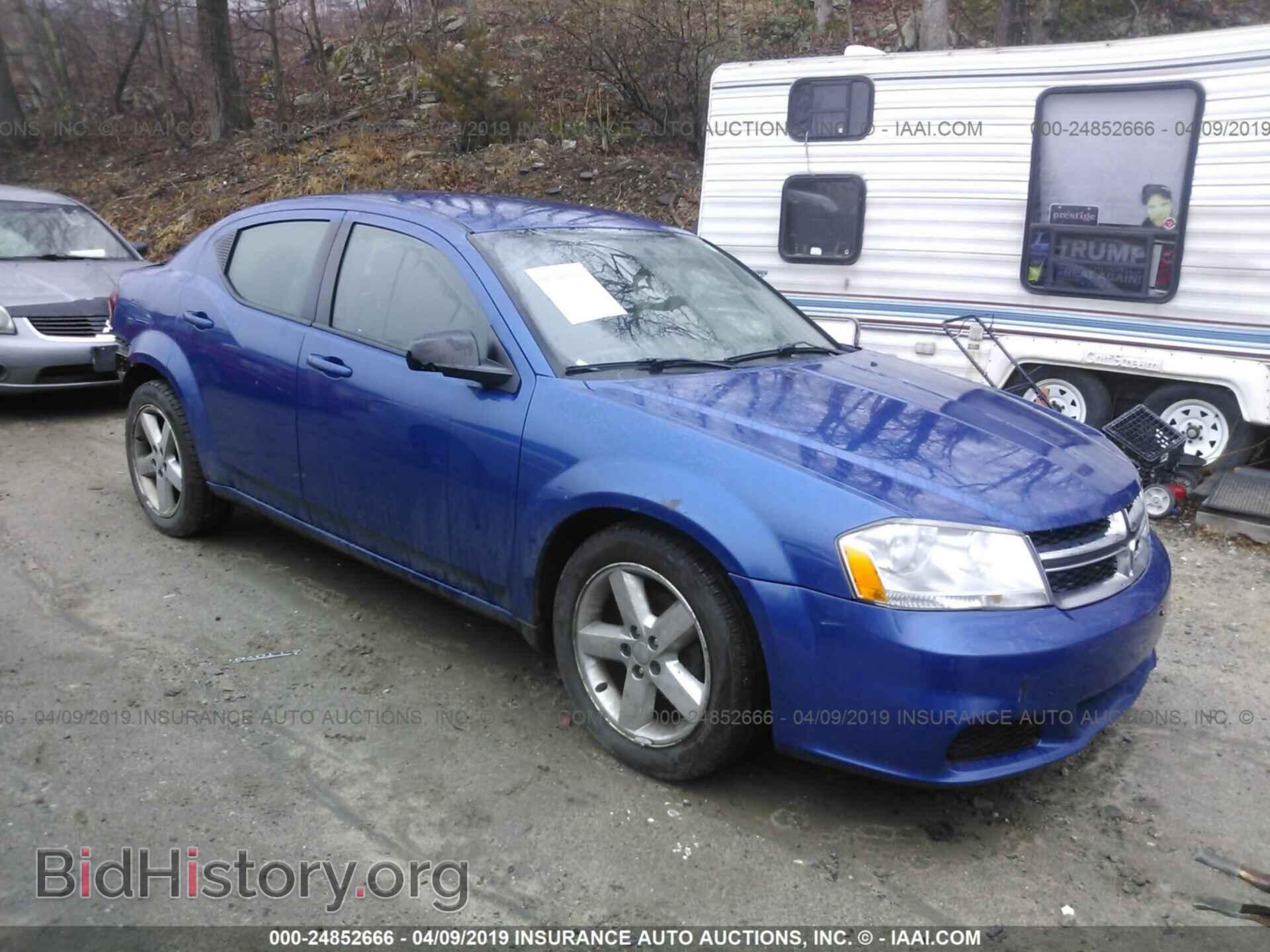 Фотография 1C3CDZAB6CN232488 - DODGE AVENGER 2012