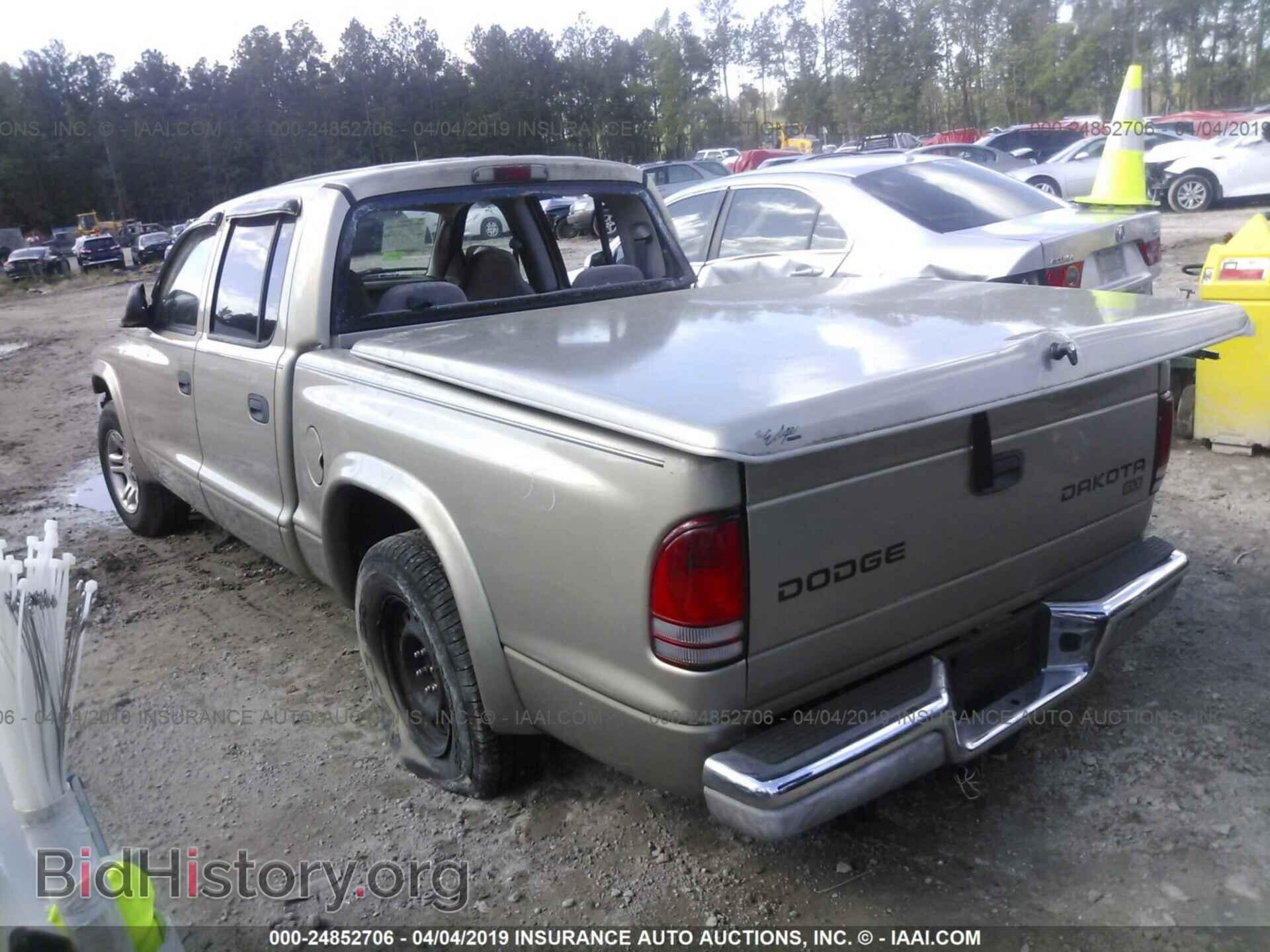 2004 DODGE DAKOTA - VIN: 1D7HL48K04S739148 - Фото 3