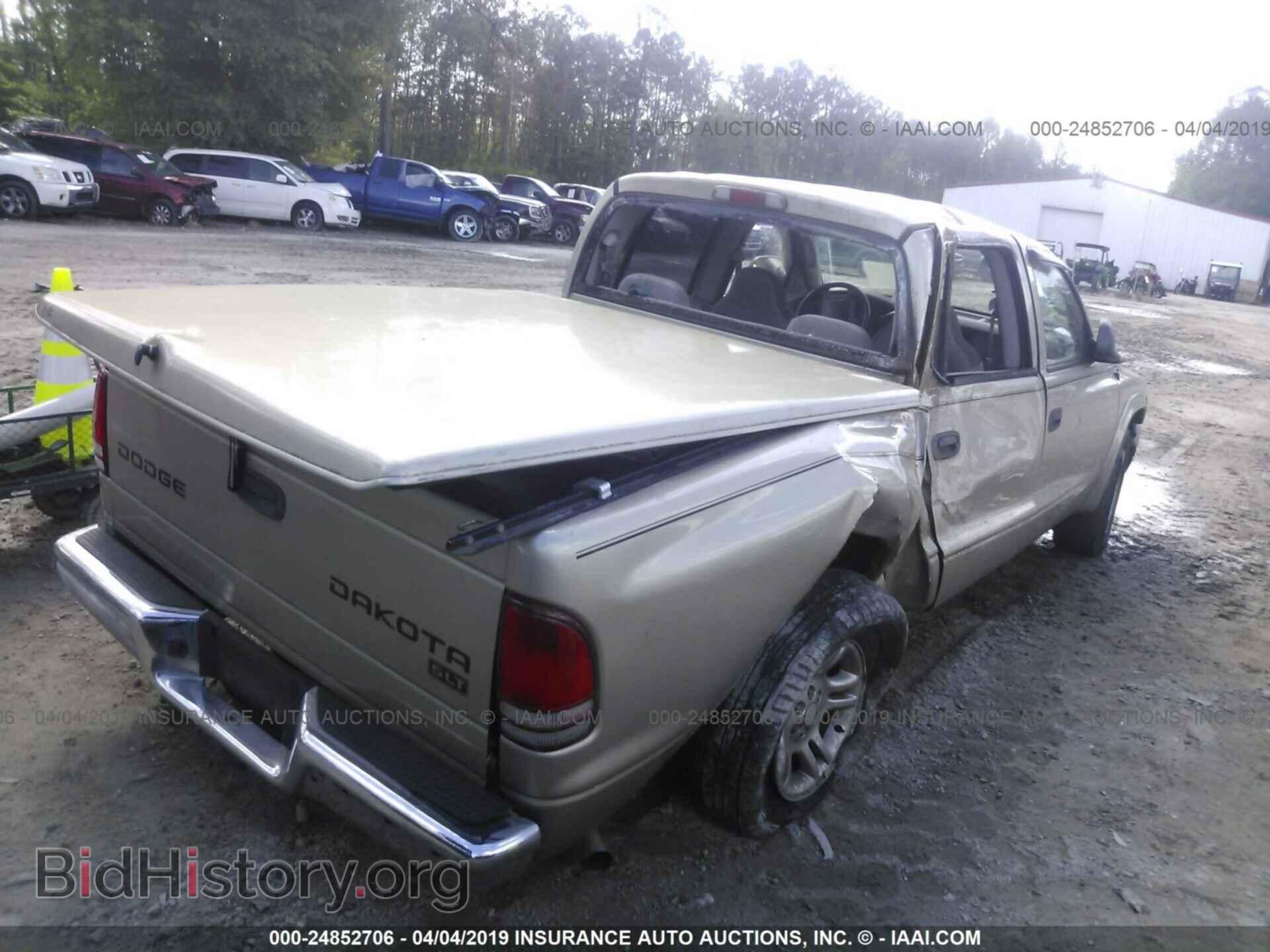2004 DODGE DAKOTA - VIN: 1D7HL48K04S739148 - Фото 4