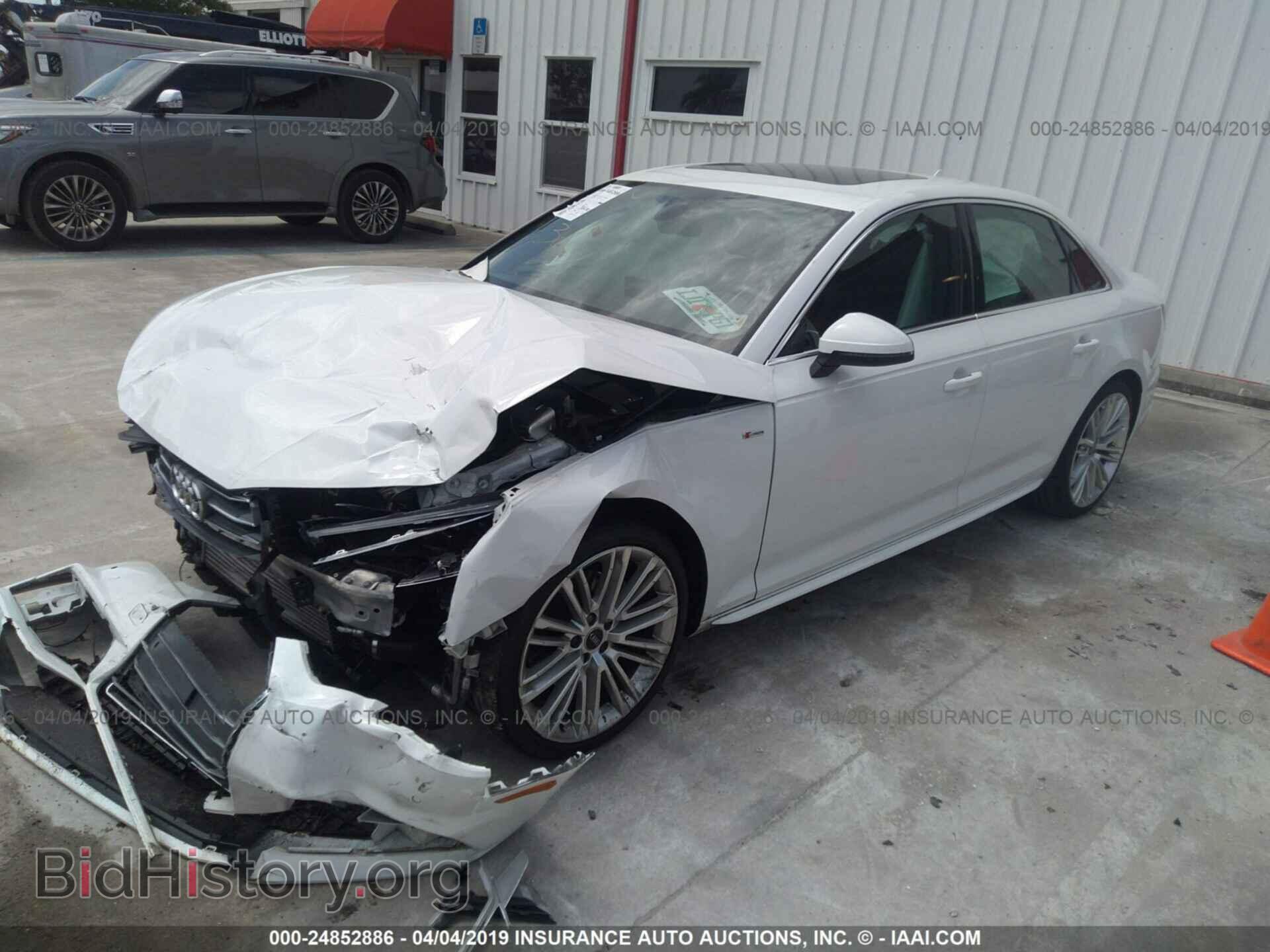 2018 AUDI A4 - VIN: WAULMAF49JA133821 - Фото 2