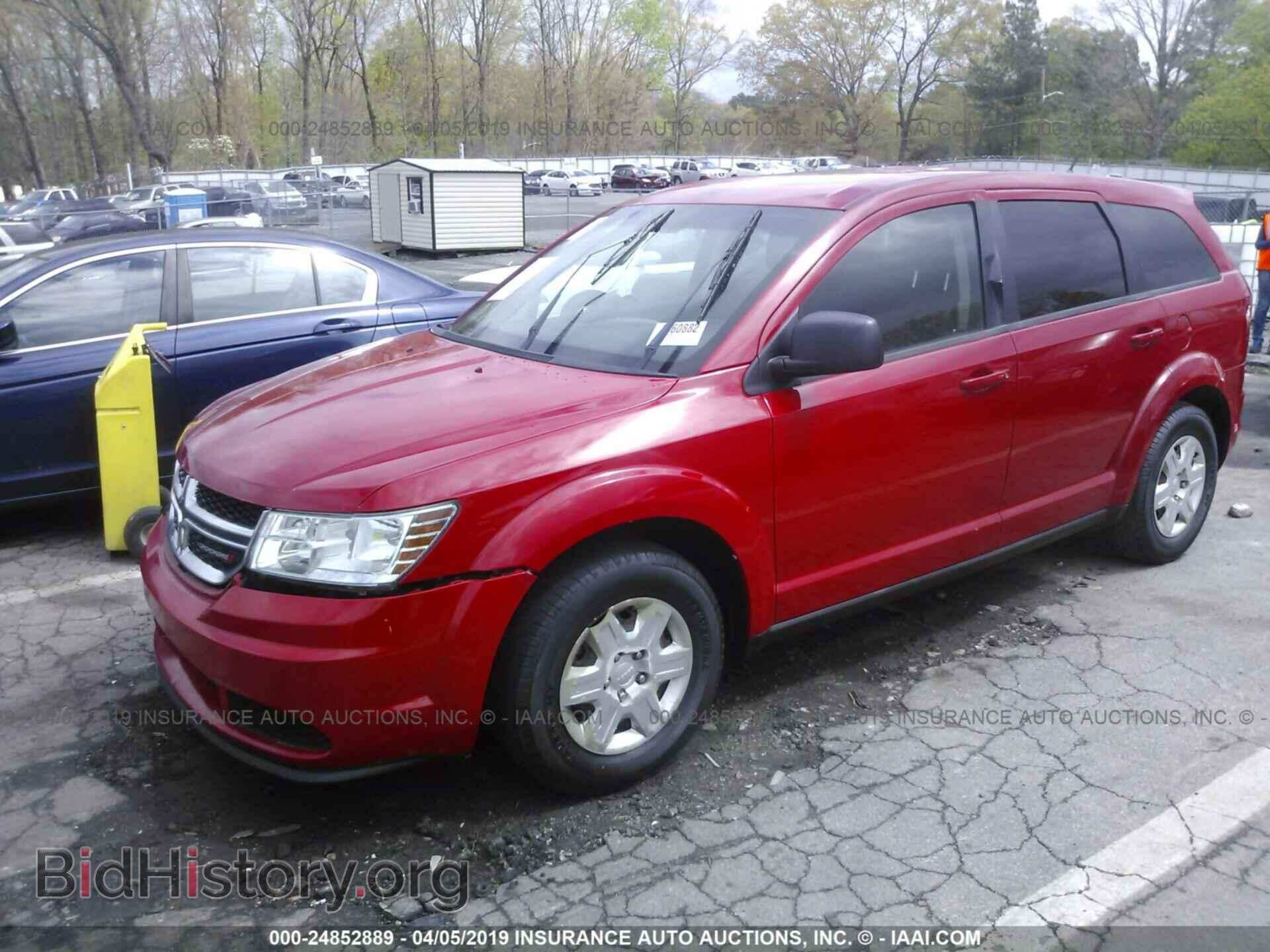 2012 DODGE JOURNEY - VIN: 3C4PDCAB8CT324373 - Фото 2