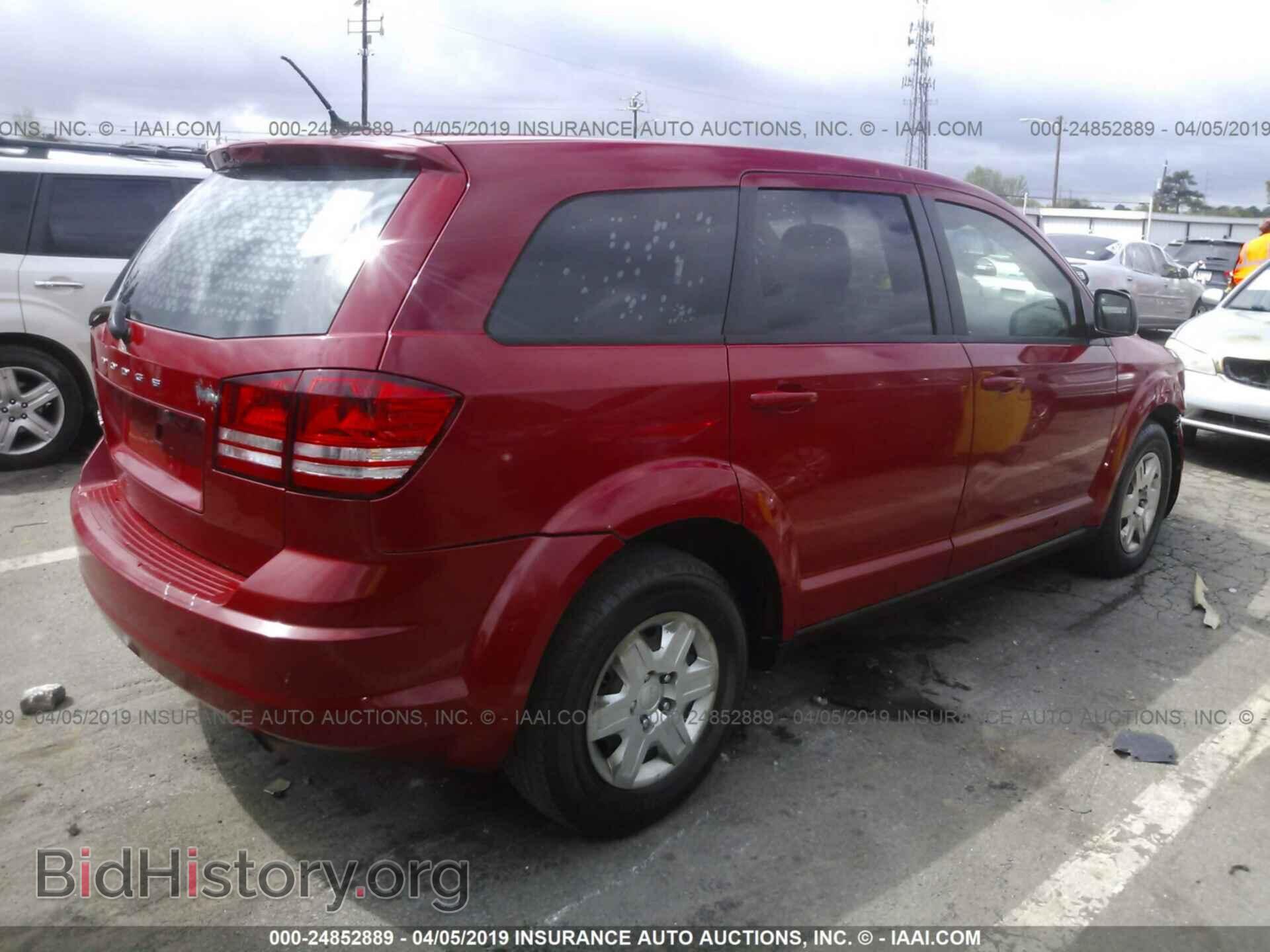 2012 DODGE JOURNEY - VIN: 3C4PDCAB8CT324373 - Фото 4