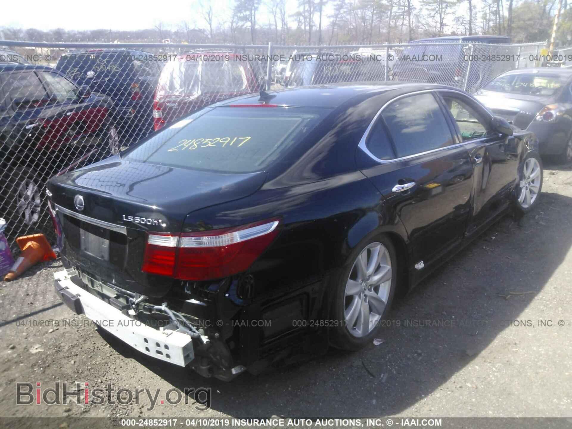 2009 LEXUS LS - VIN: JTHDU46F695010572 - Фото 4