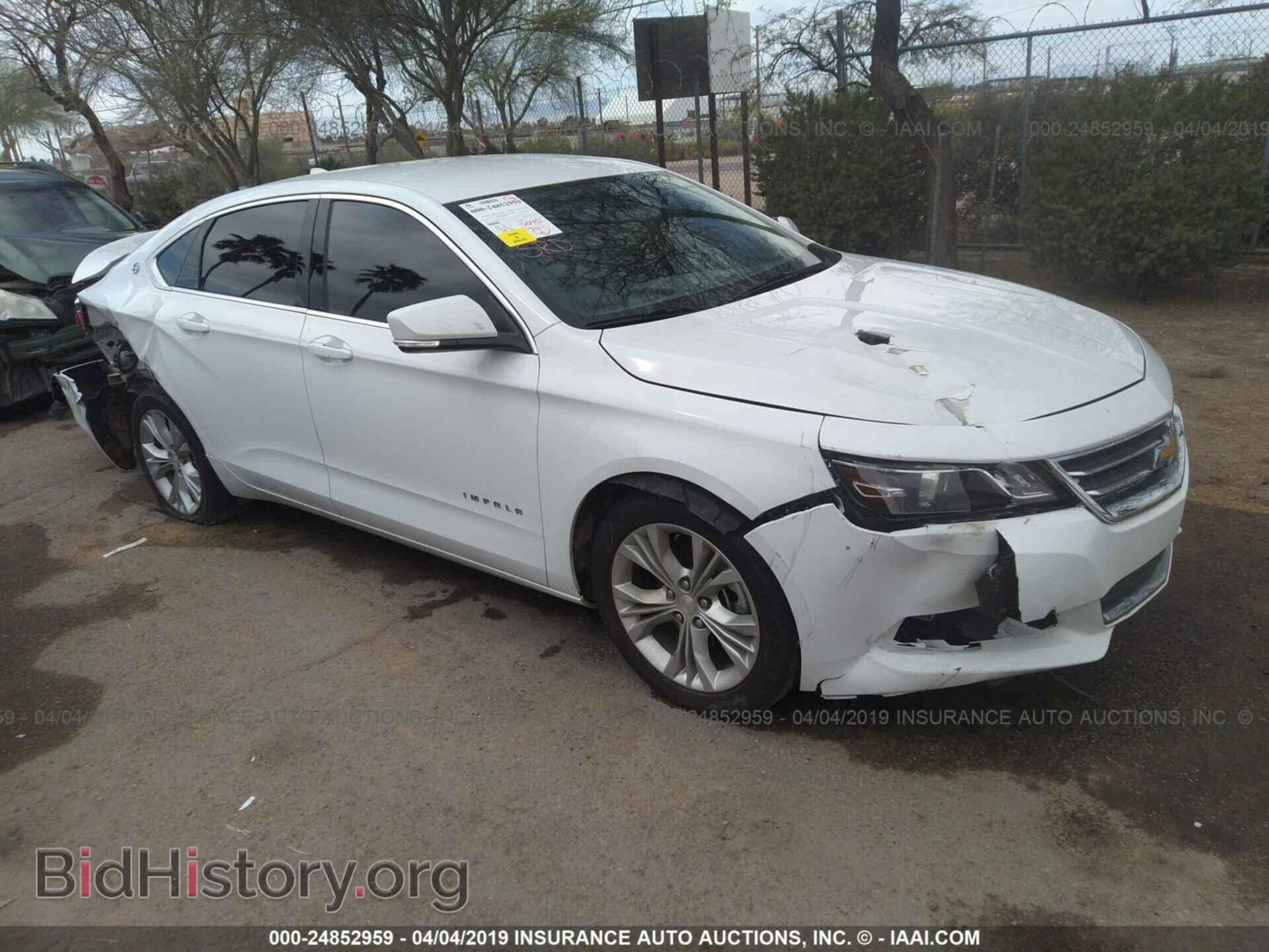 Фотография 2G1135SR6E9245802 - CHEVROLET IMPALA 2014