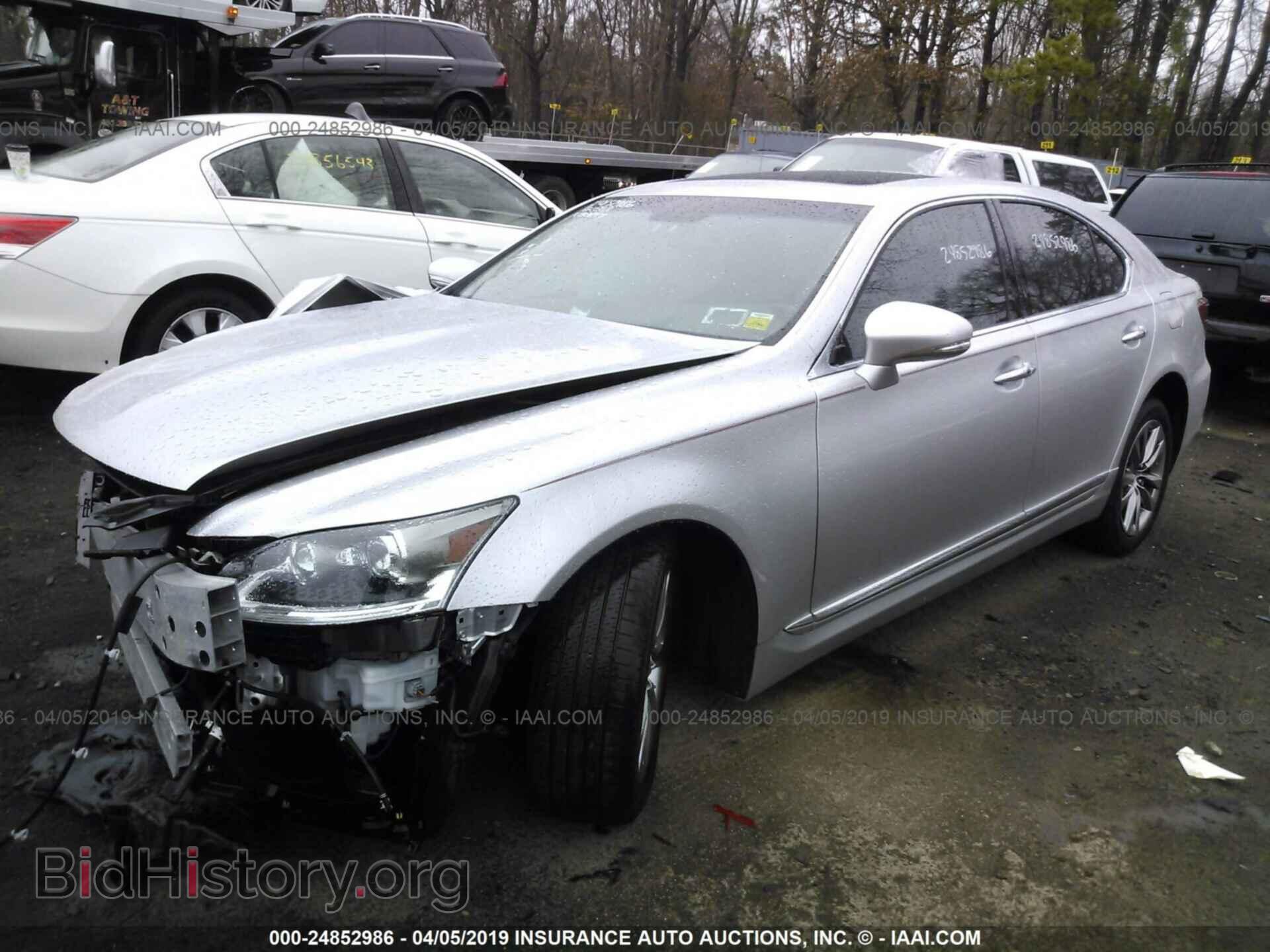 2013 LEXUS LS - VIN: JTHCL5EF5D5019147 - Фото 2