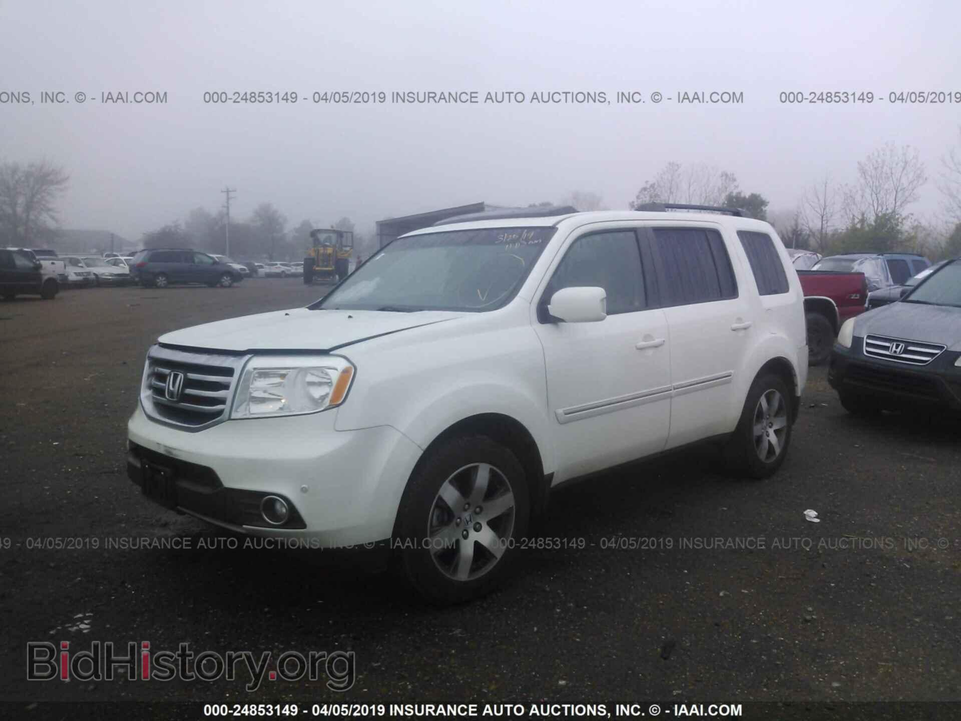 2012 HONDA PILOT - VIN: 5FNYF3H96CB013850 - Фото 2