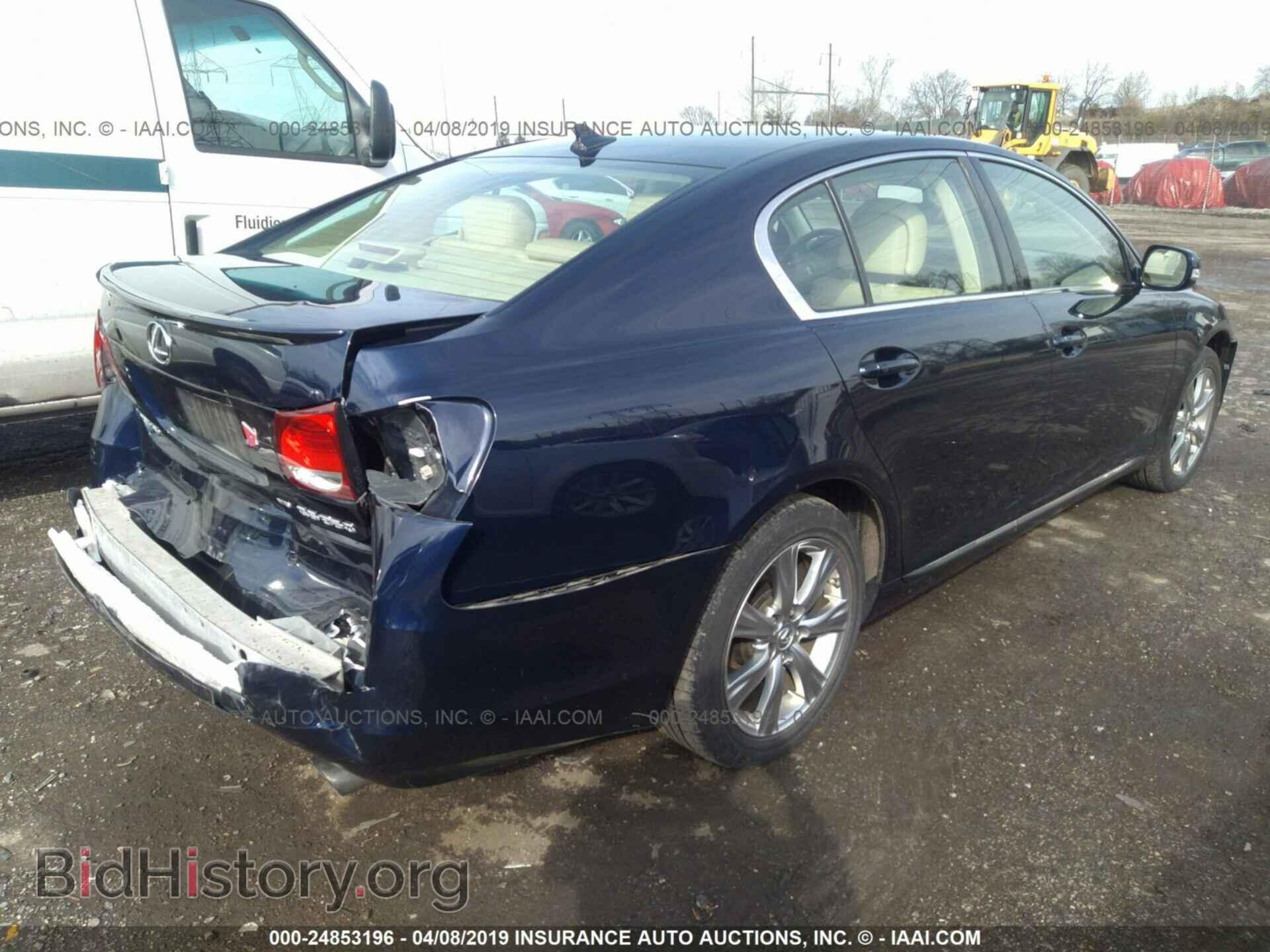2010 LEXUS GS - VIN: JTHCE1KS2A0027641 - Фото 4