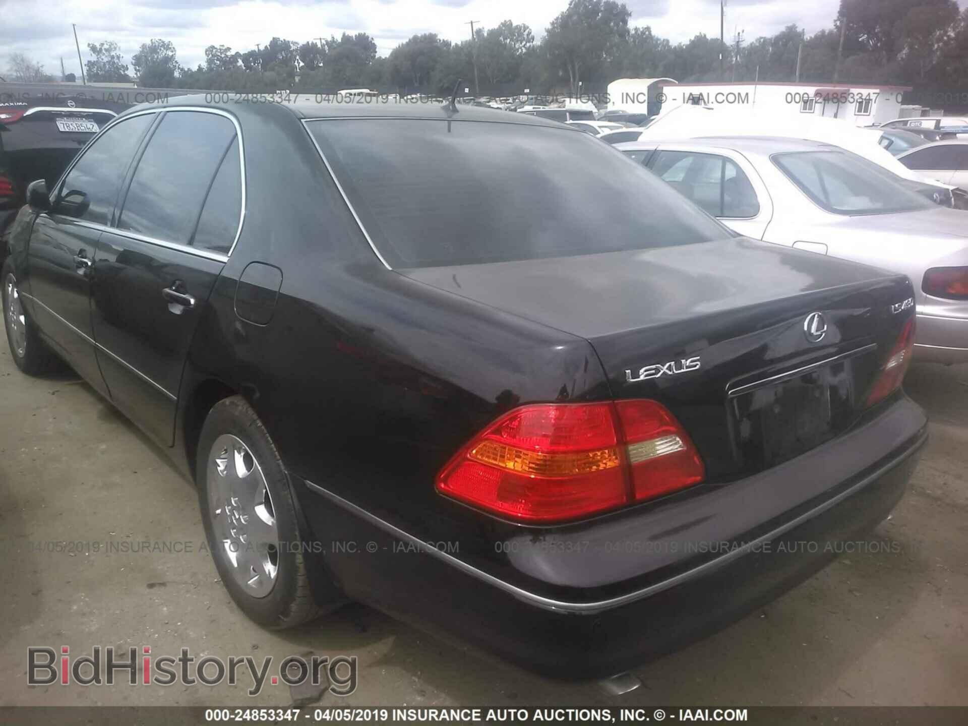 2003 LEXUS LS - VIN: JTHBN30F430101383 - Photo 3