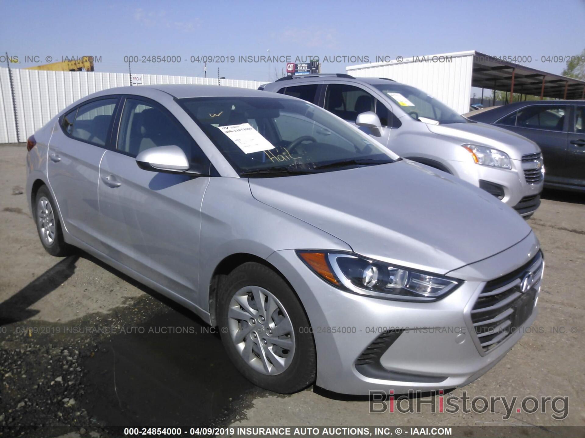 Фотография KMHD74LF6HU100365 - HYUNDAI ELANTRA 2017