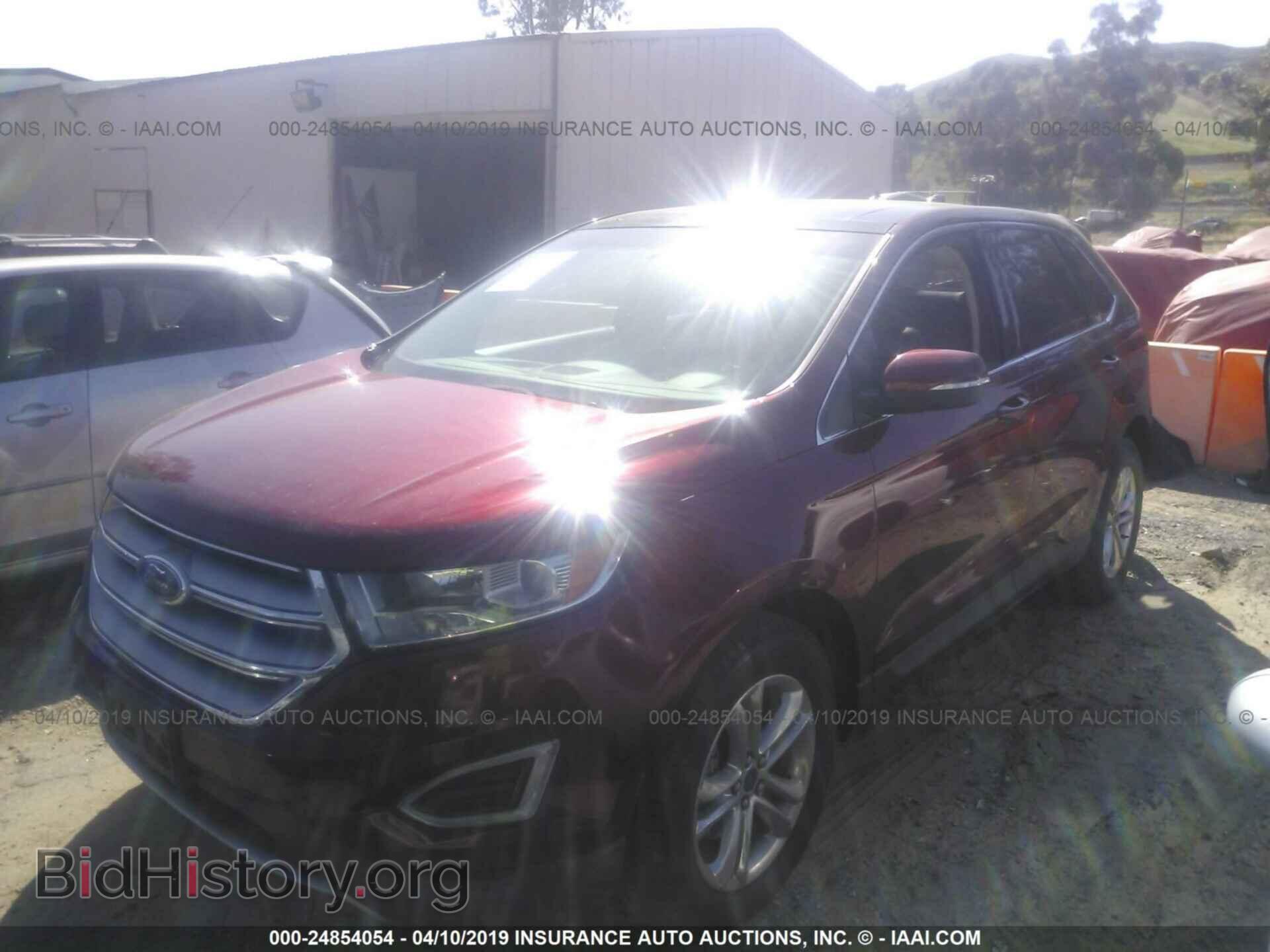 2015 FORD EDGE - VIN: 2FMTK3J98FBB12960 - Фото 2