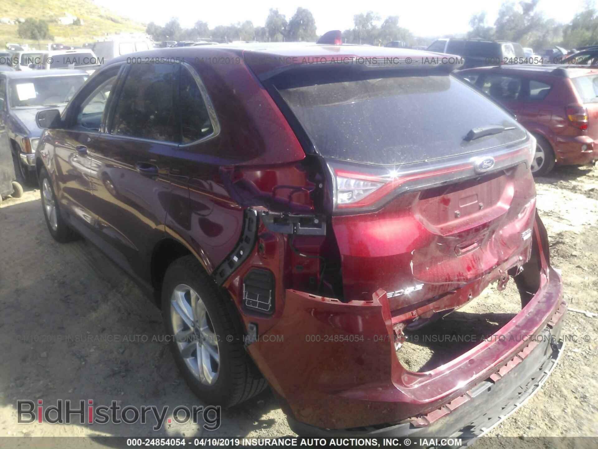 2015 FORD EDGE - VIN: 2FMTK3J98FBB12960 - Фото 3
