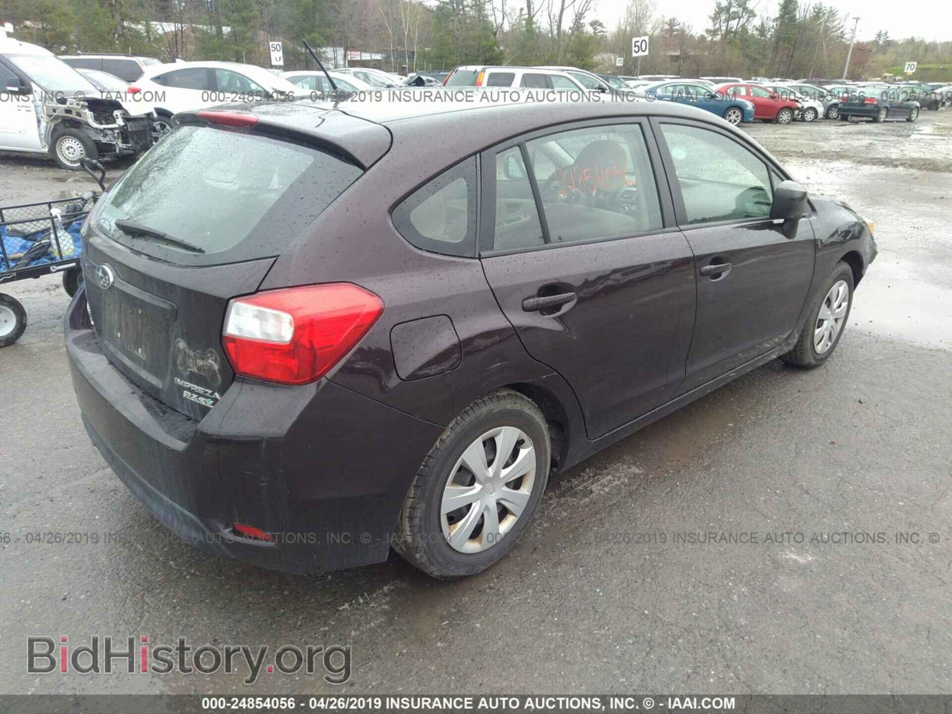 2012 SUBARU IMPREZA - VIN: JF1GPAA68CG221074 - Фото 4