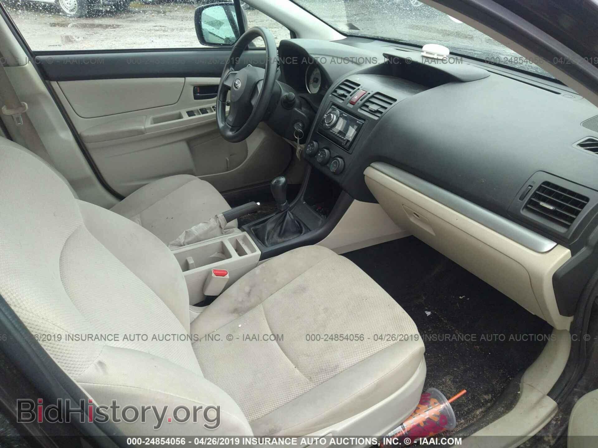 2012 SUBARU IMPREZA - VIN: JF1GPAA68CG221074 - Фото 5