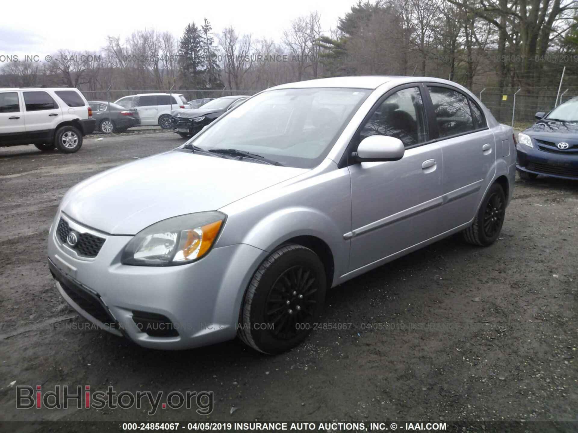 2011 KIA RIO - VIN: KNADH4A32B6750295 - Фото 2