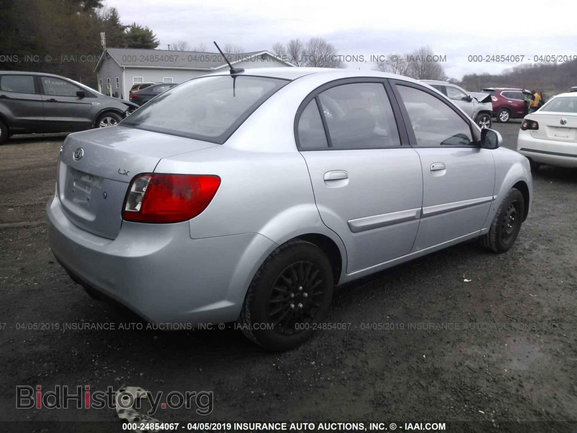 2011 KIA RIO - VIN: KNADH4A32B6750295 - Фото 4
