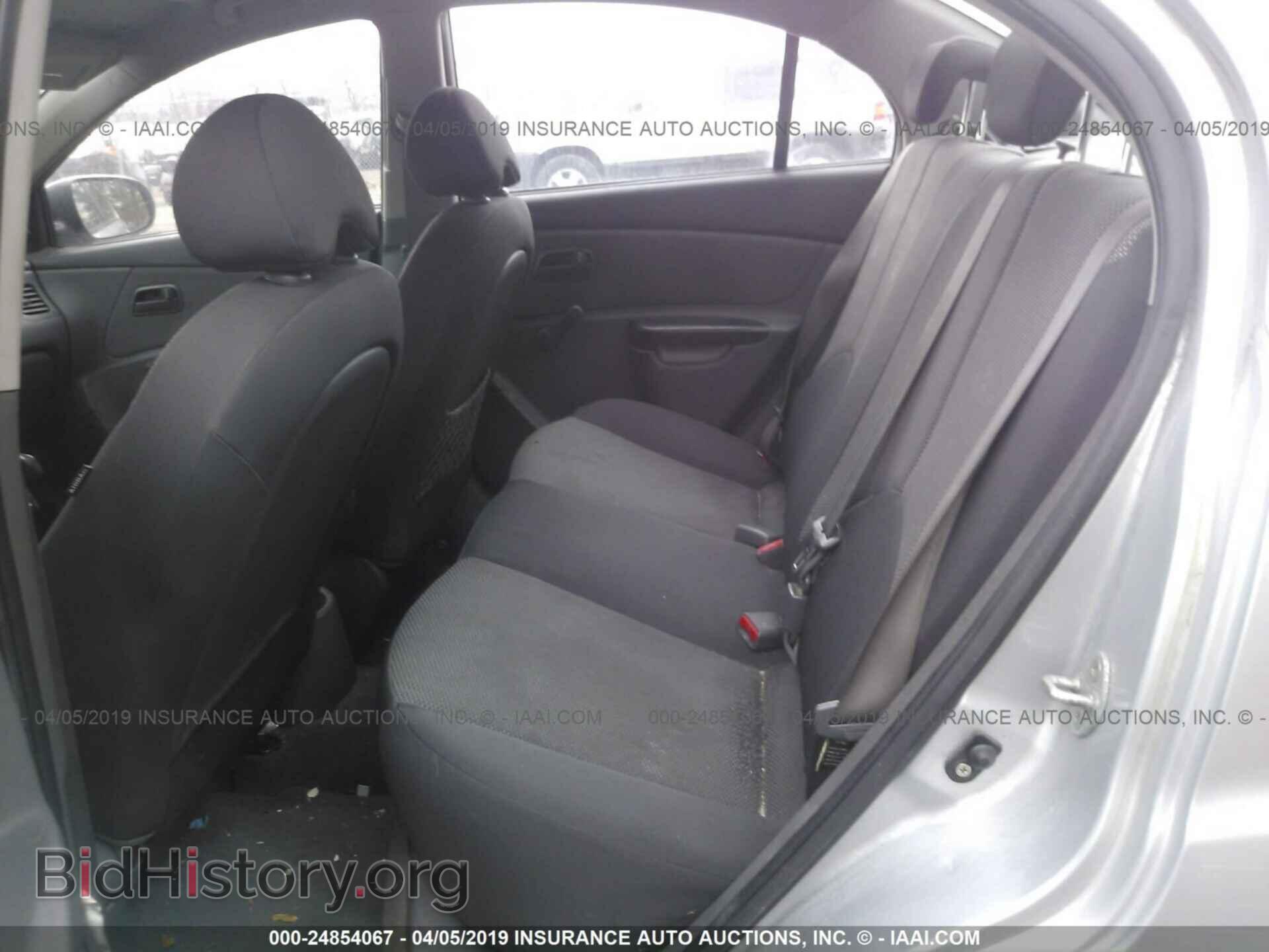 2011 KIA RIO - VIN: KNADH4A32B6750295 - Фото 8