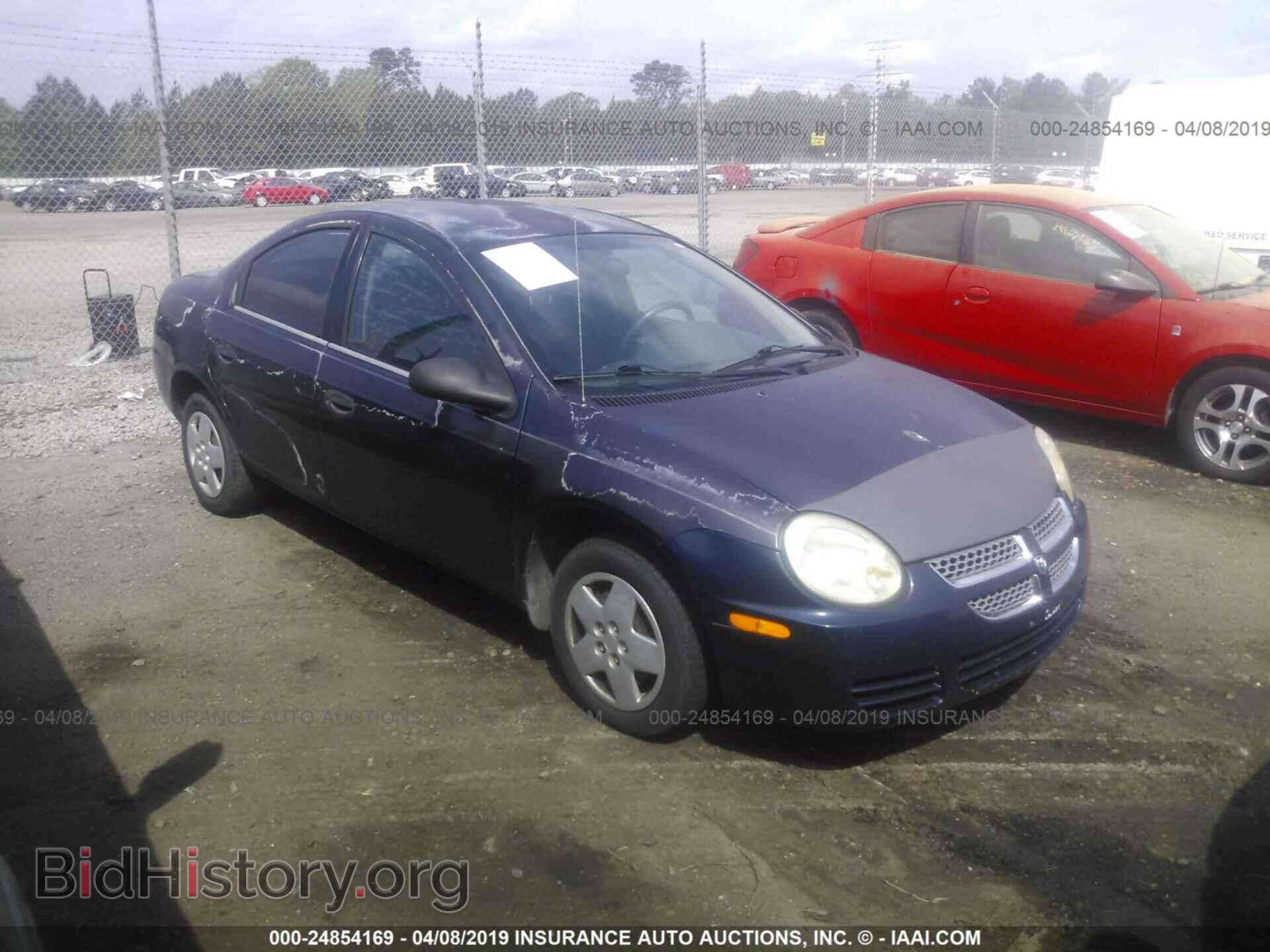 Фотография 1B3ES26C85D235907 - DODGE NEON 2005