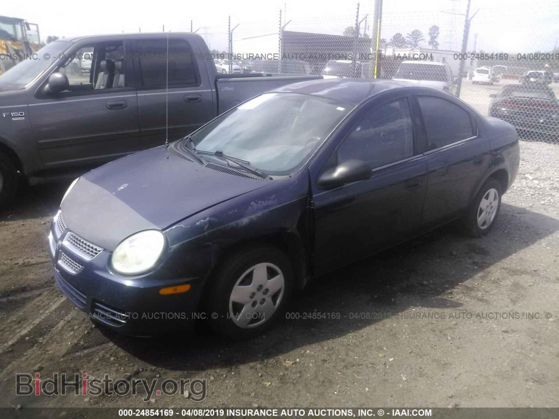 2005 DODGE NEON - VIN: 1B3ES26C85D235907 - Фото 2