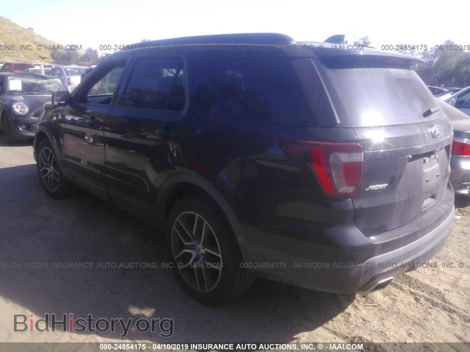 2016 FORD EXPLORER - VIN: 1FM5K8GT7GGD02705 - Фото 3