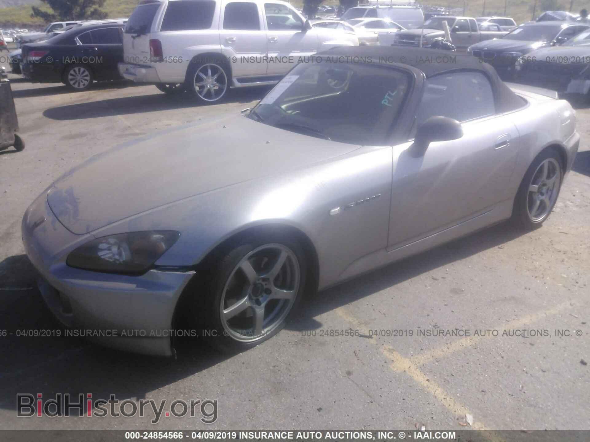 2004 HONDA S2000 - VIN: JHMAP21424T006009 - Фото 2