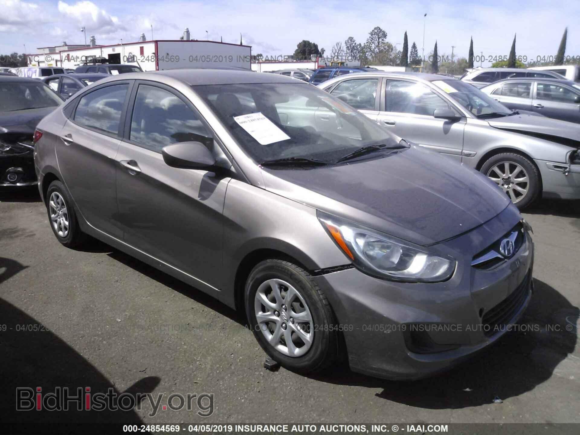 Фотография KMHCT4AE7DU539277 - HYUNDAI ACCENT 2013
