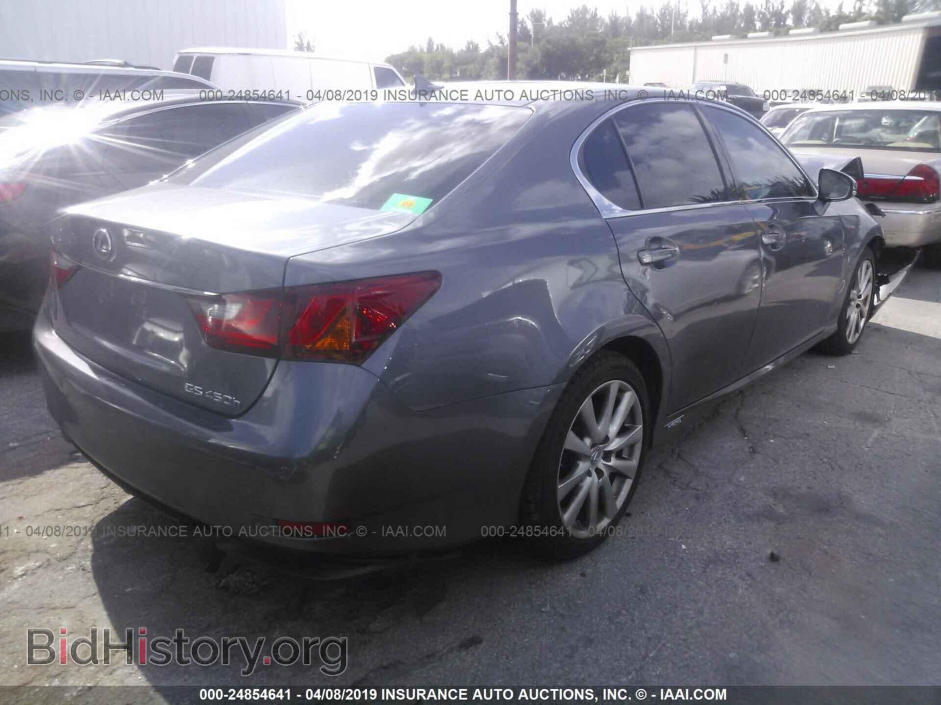 2013 LEXUS GS - VIN: JTHBS1BL7D5002142 - Фото 4