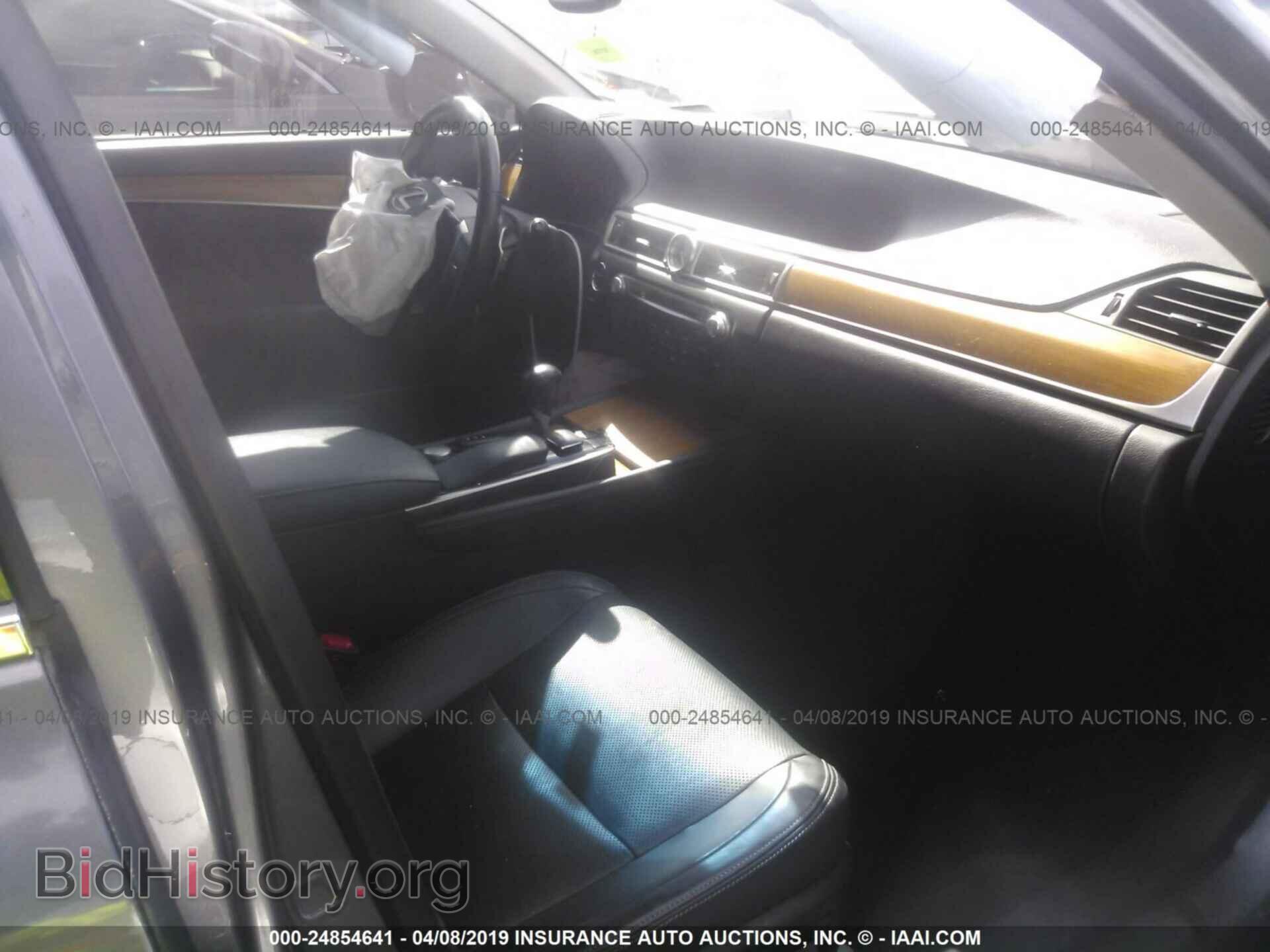 2013 LEXUS GS - VIN: JTHBS1BL7D5002142 - Фото 5
