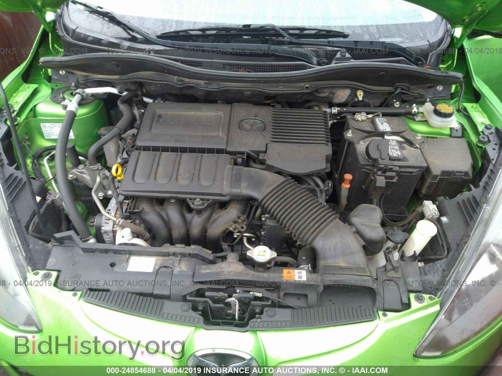 2011 MAZDA MAZDA2 - VIN: JM1DE1HY9B0125374 - Фото 10