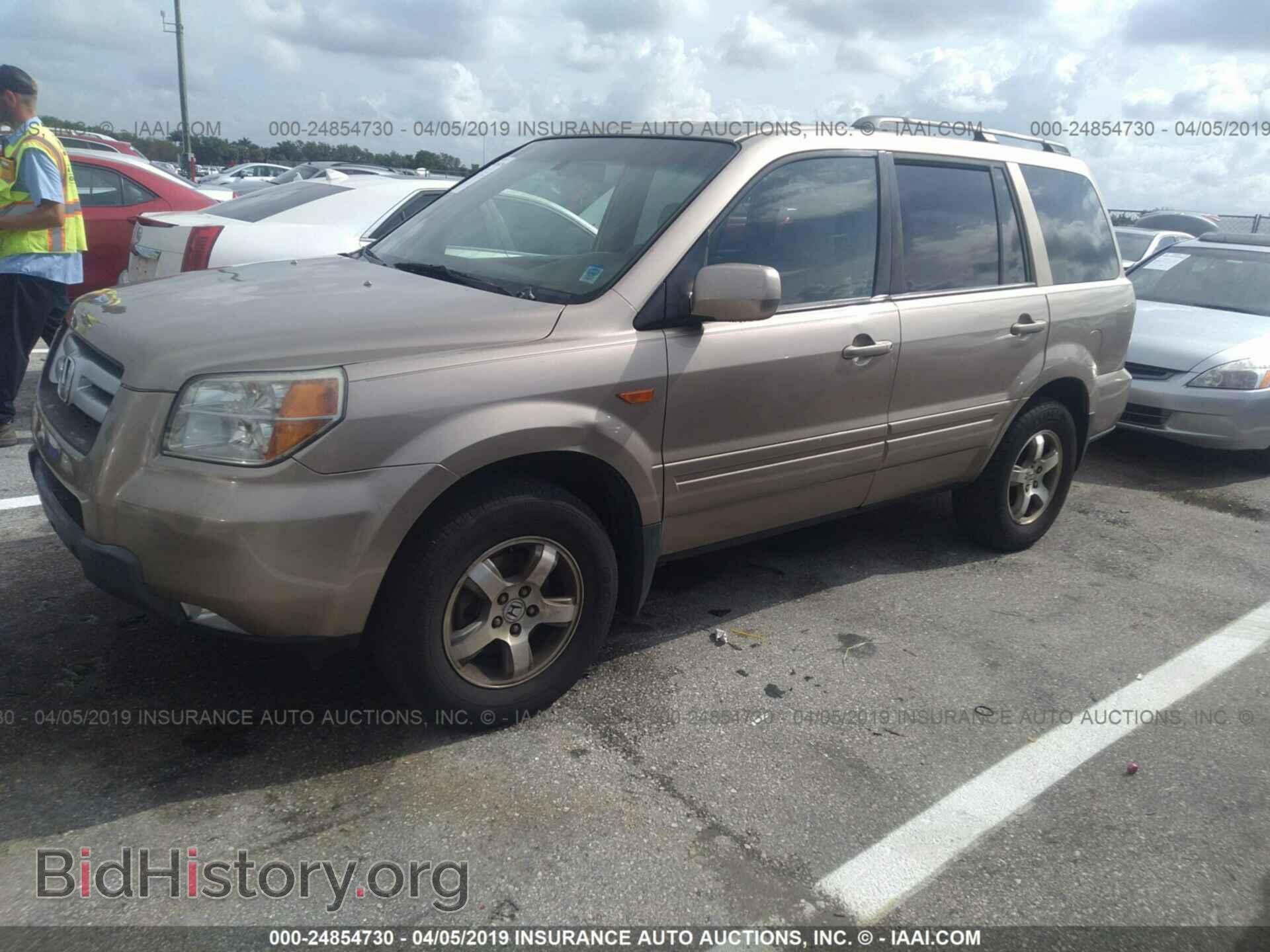 2006 HONDA PILOT - VIN: 5FNYF285X6B051075 - Фото 2