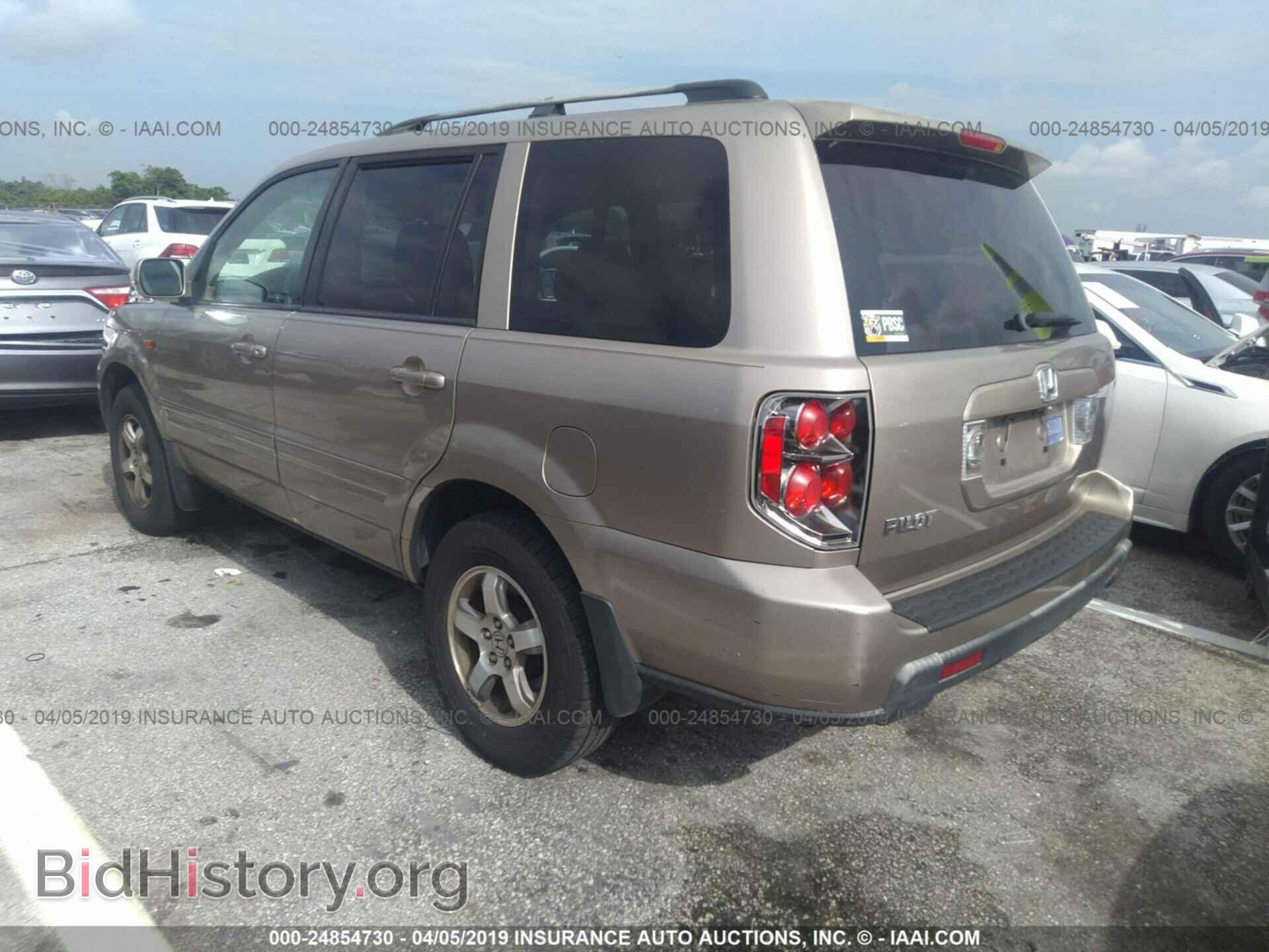 2006 HONDA PILOT - VIN: 5FNYF285X6B051075 - Фото 3