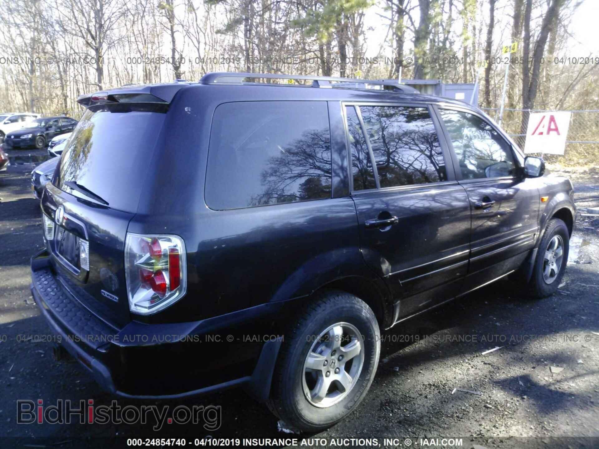 2006 HONDA PILOT - VIN: 2HKYF18616H511809 - Фото 4